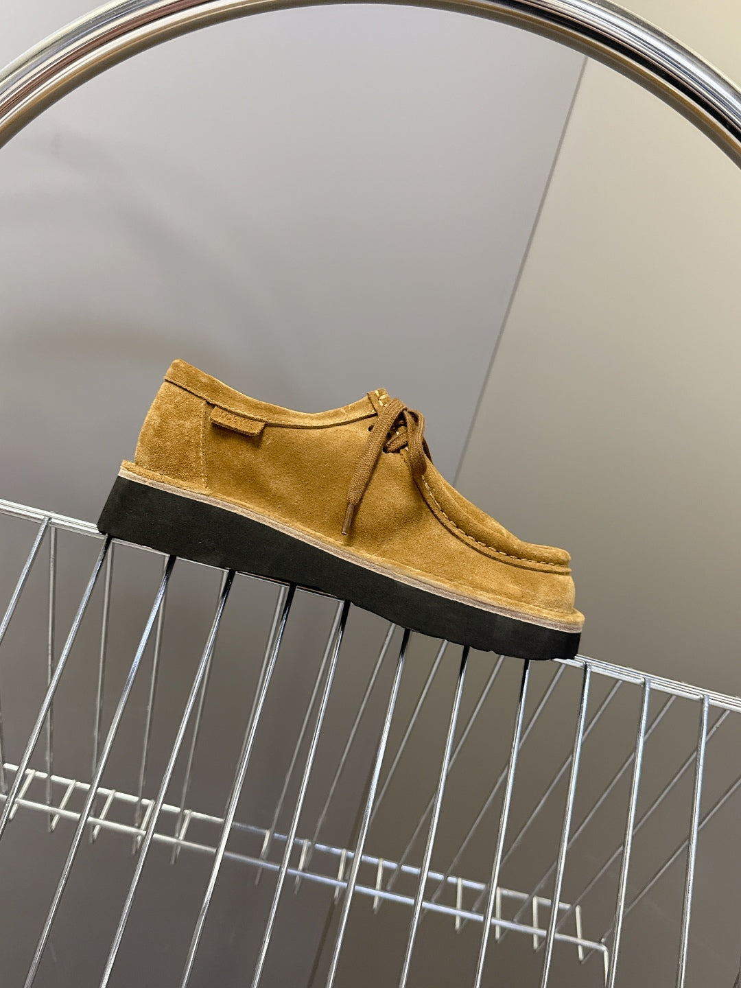 Loewe Suede Two-Way Loafers – 2025FW