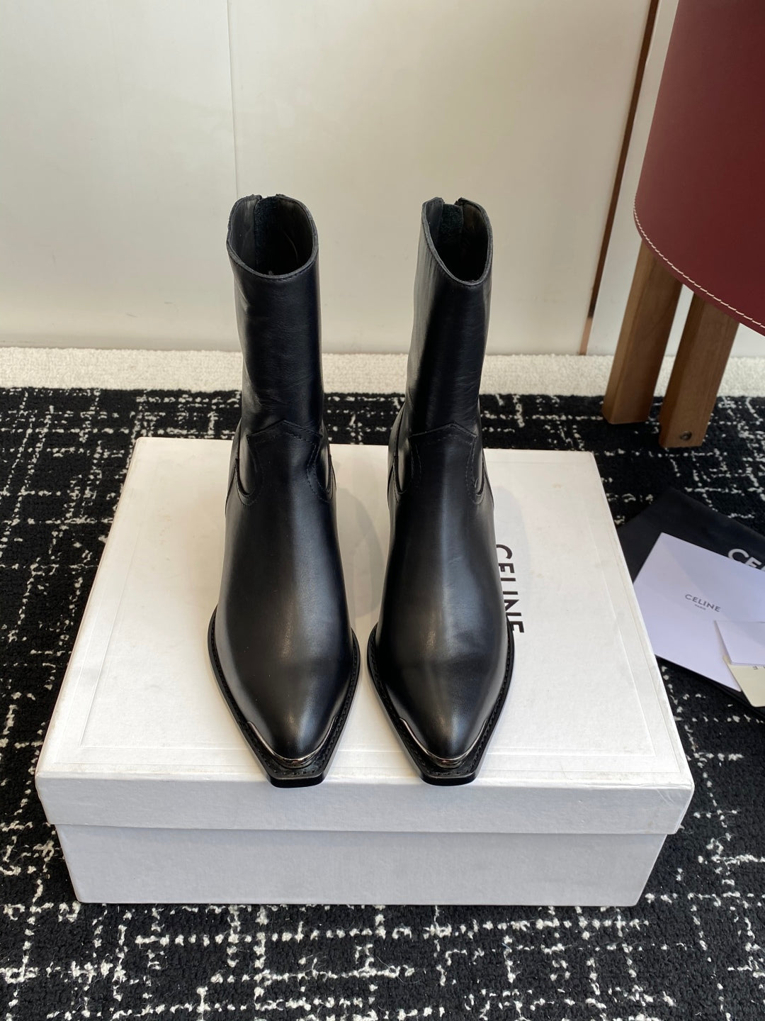Celine Retro Chunky Chelsea Ankle Boots – 25SS