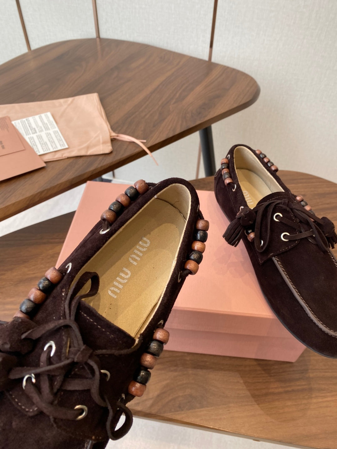 Miu Miu Loafer Driving Shoes – 2025SS Autumn/Winter Collection