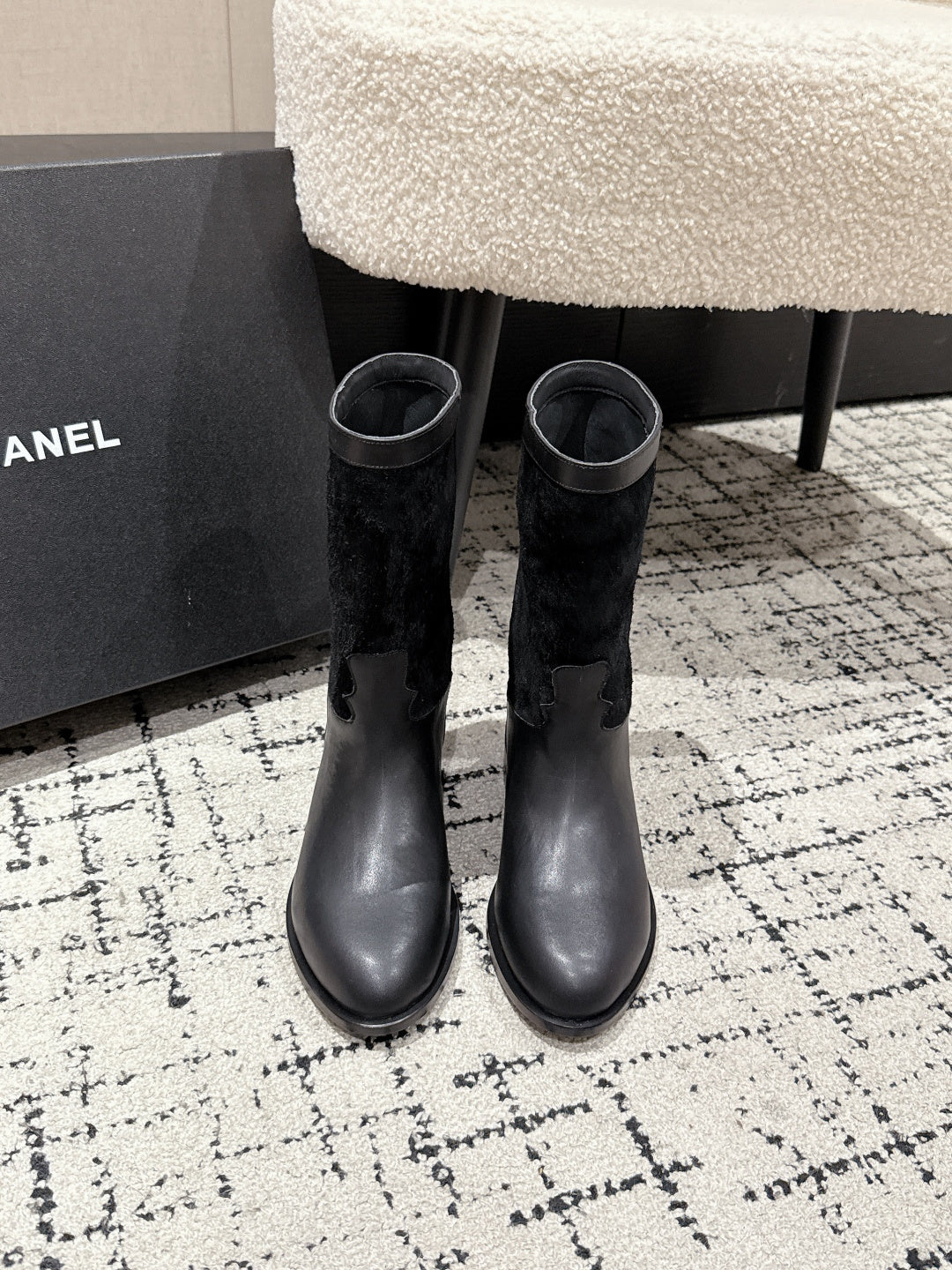 Chanel 25SS Runway Ankle Boots – Autumn/Winter Collection
