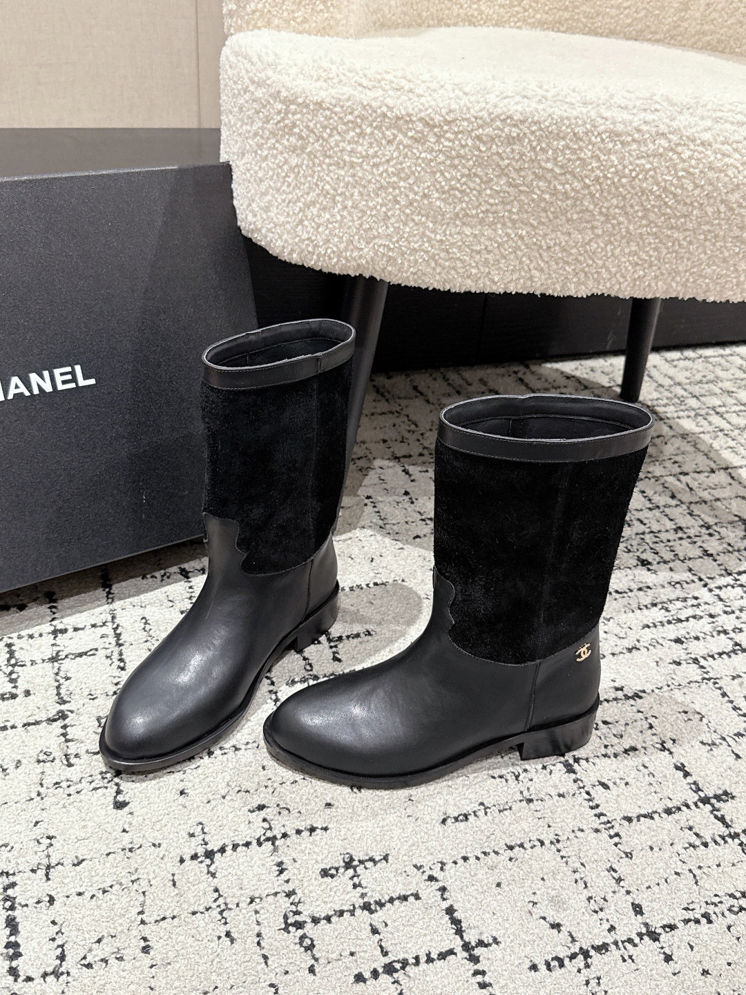 Chanel 25SS Runway Ankle Boots – Autumn/Winter Collection