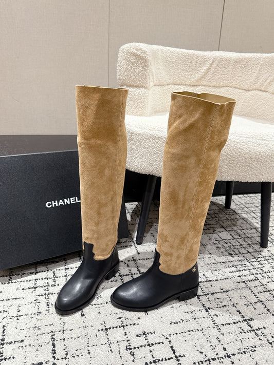Chanel Runway Knee-High Boots – 25SS