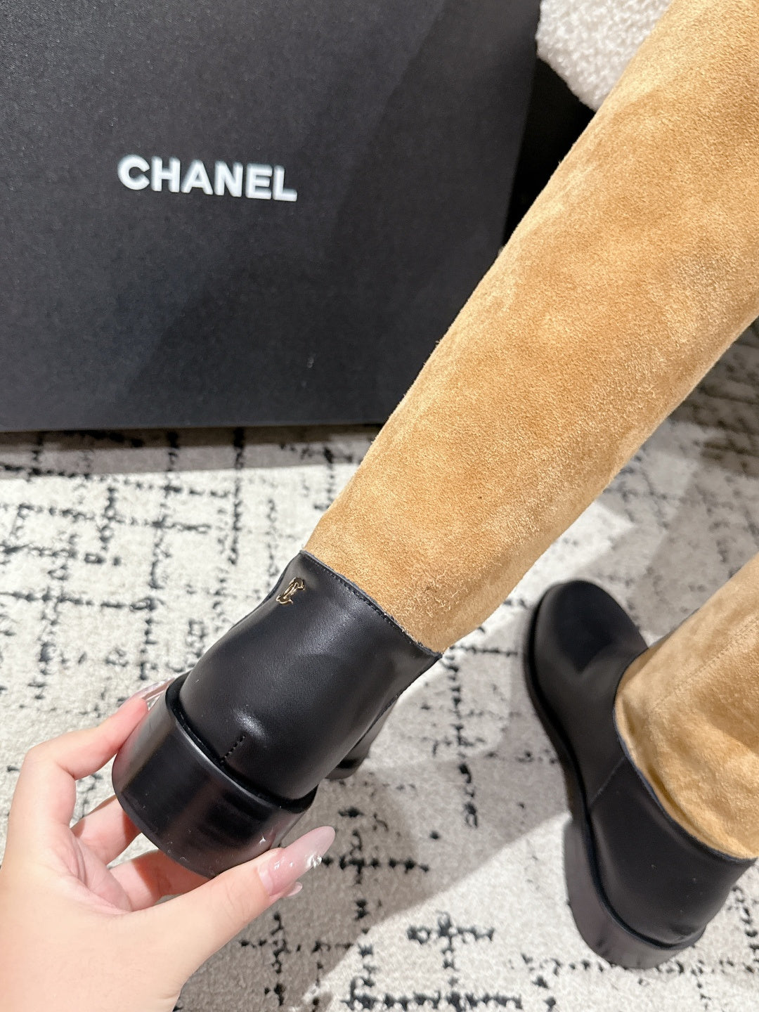 Chanel Runway Knee-High Boots – 25SS