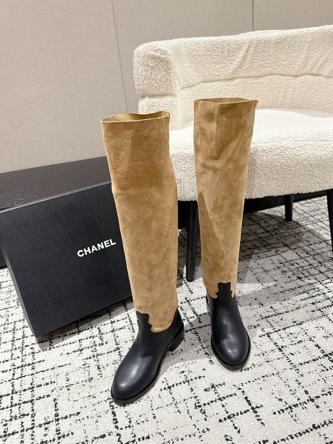 Chanel Runway Knee-High Boots – 25SS