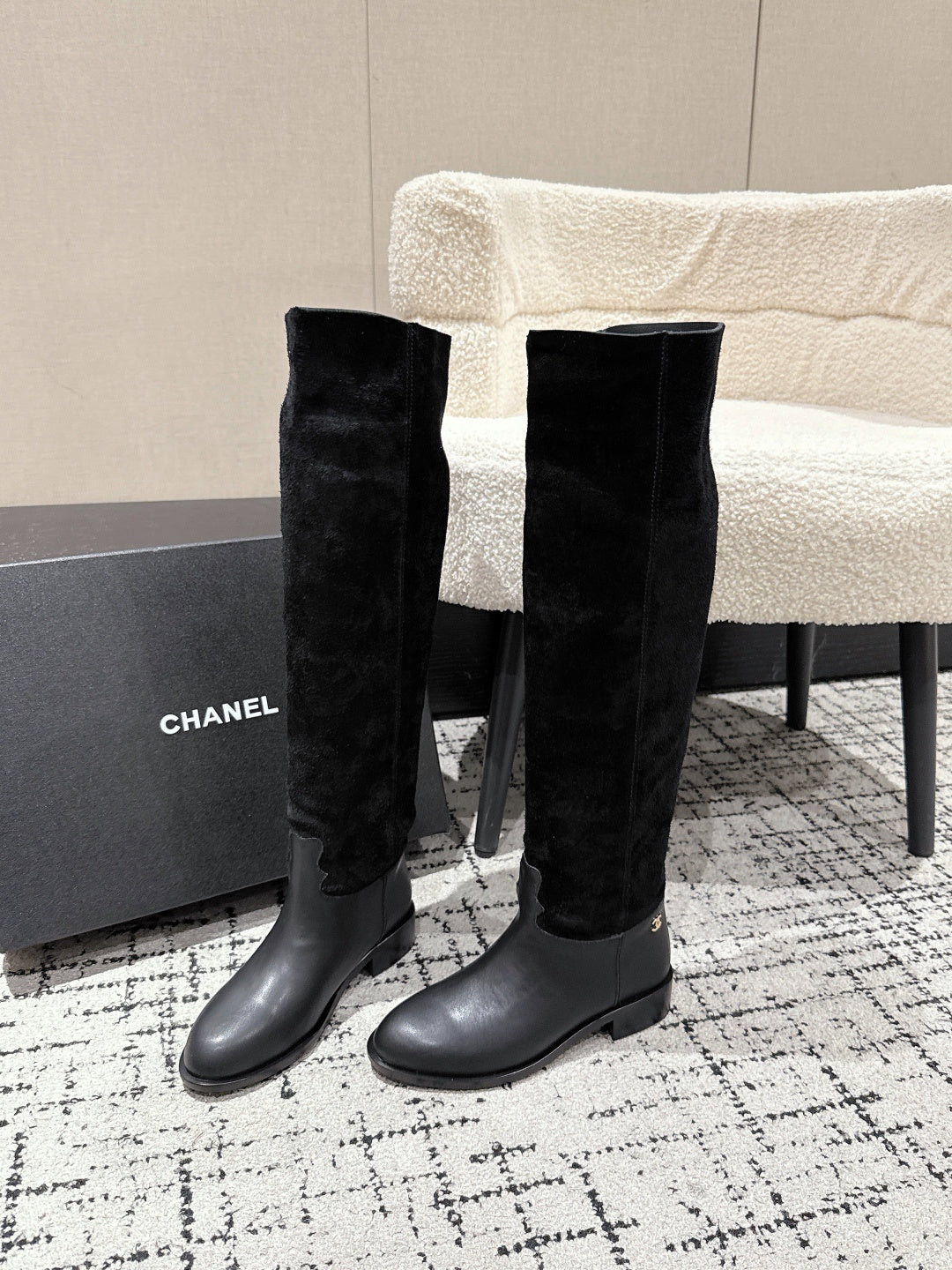 Chanel Runway Knee-High Boots – 25SS