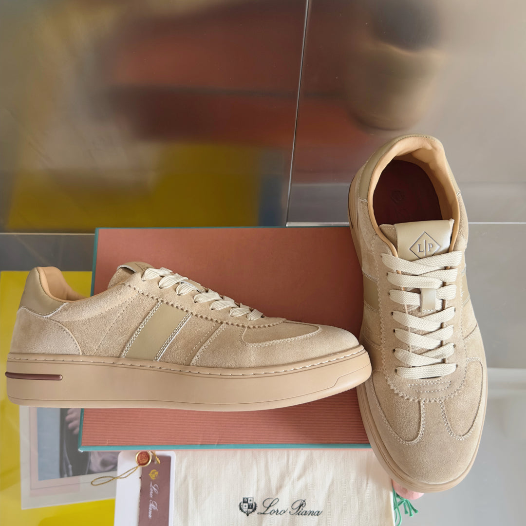 Loro Piana Newport Walk Thick Sole Sneakers