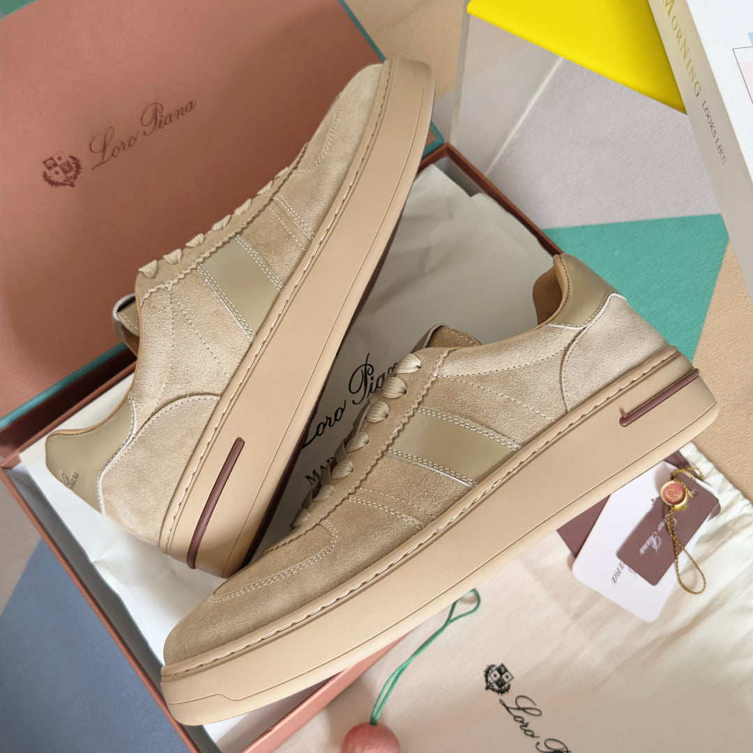 Loro Piana Newport Walk Thick Sole Sneakers