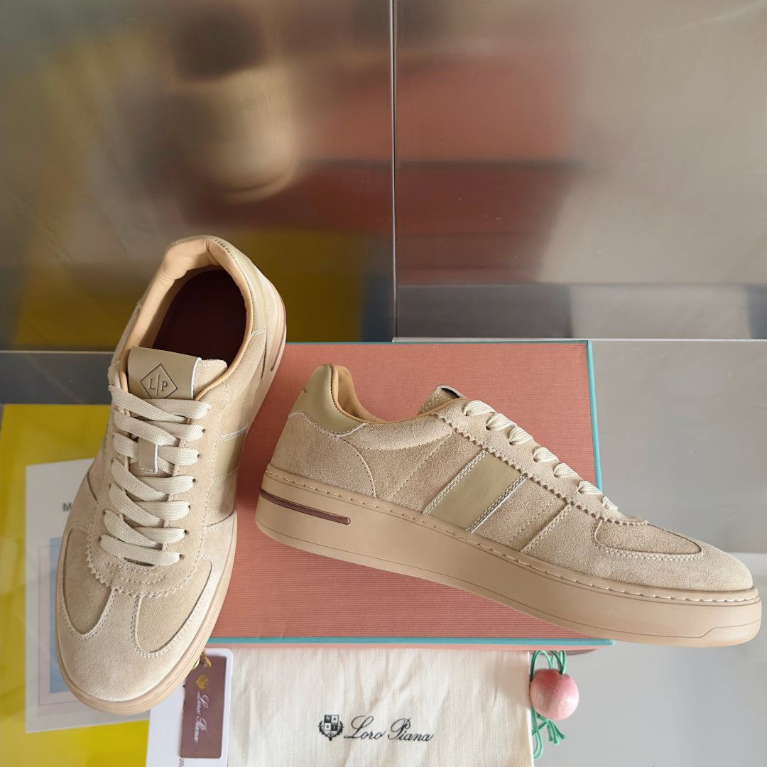 Loro Piana Newport Walk Thick Sole Sneakers