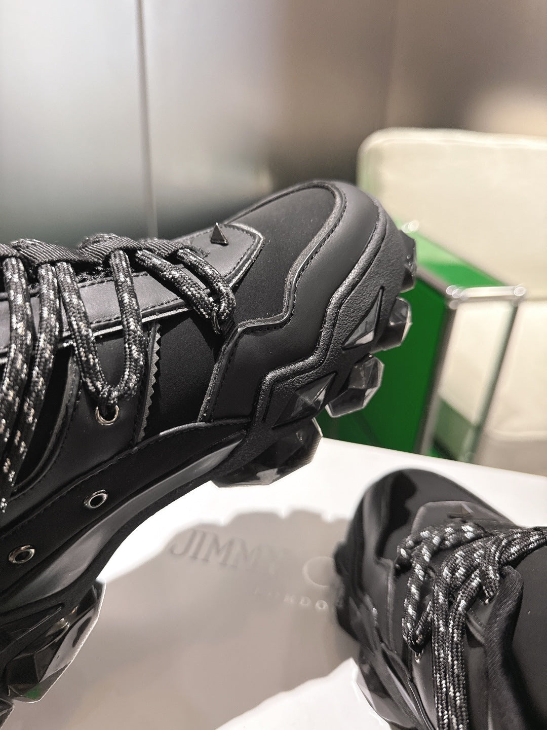 Jimmy Choo Diamond X II /M Series Dad Sneakers – 2025 Spring/Summer Collection