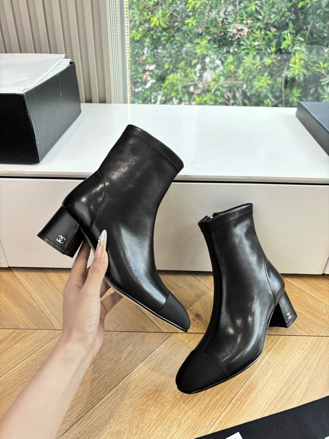 Chanel Suede Chelsea Knight Boots – Autumn/Winter Collection