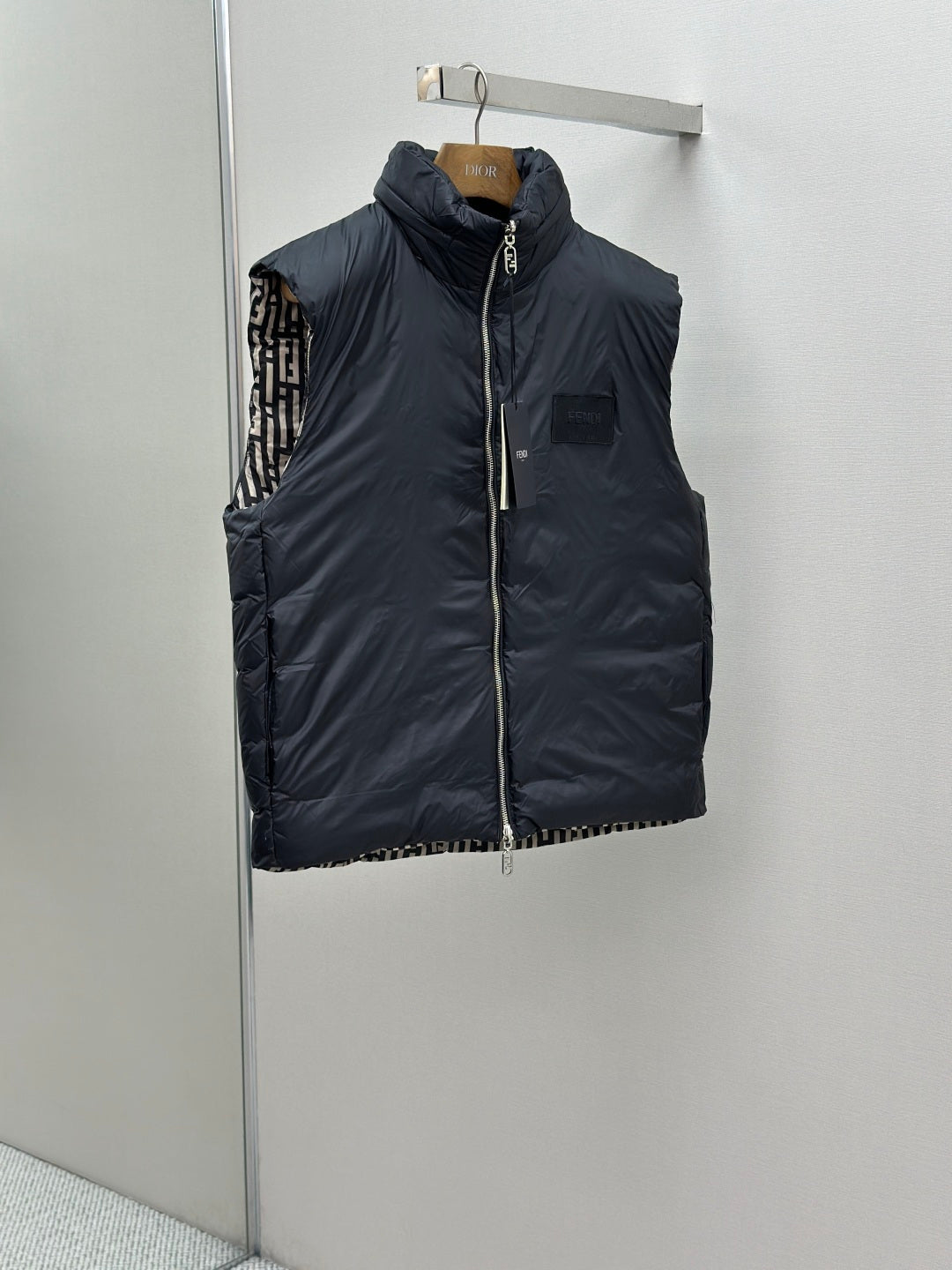 Fendi Reversible Down Puffer Vest – Stefano Pilati Series
