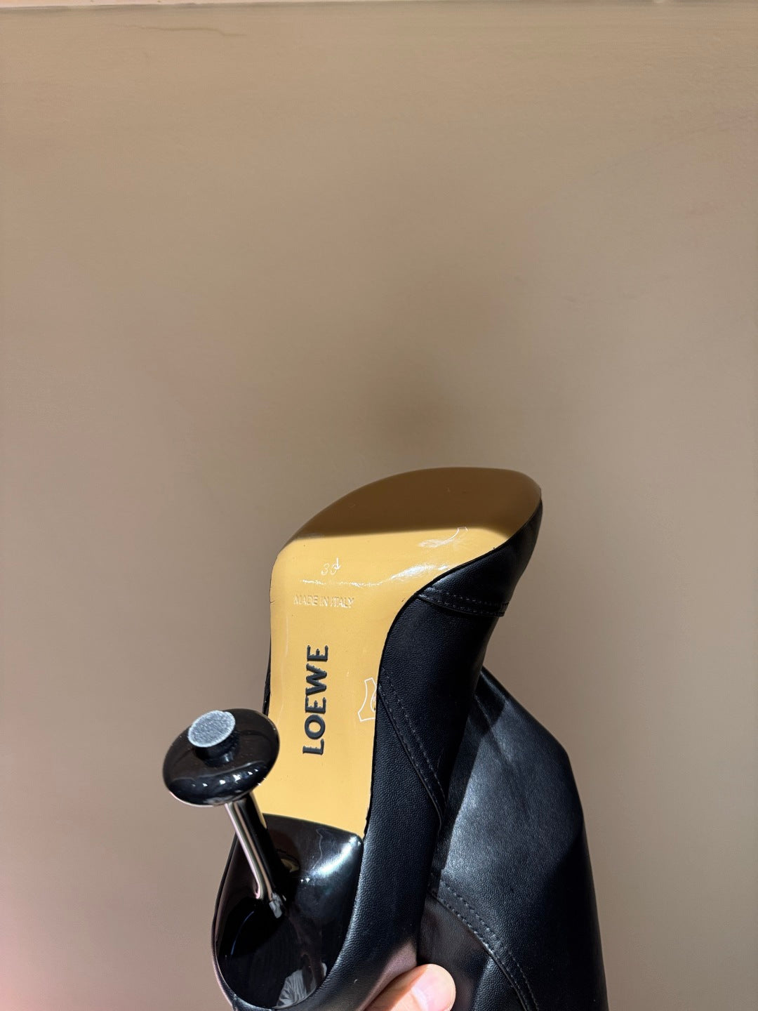 Loewe Classic Pleated Trouser Knee-High Boots