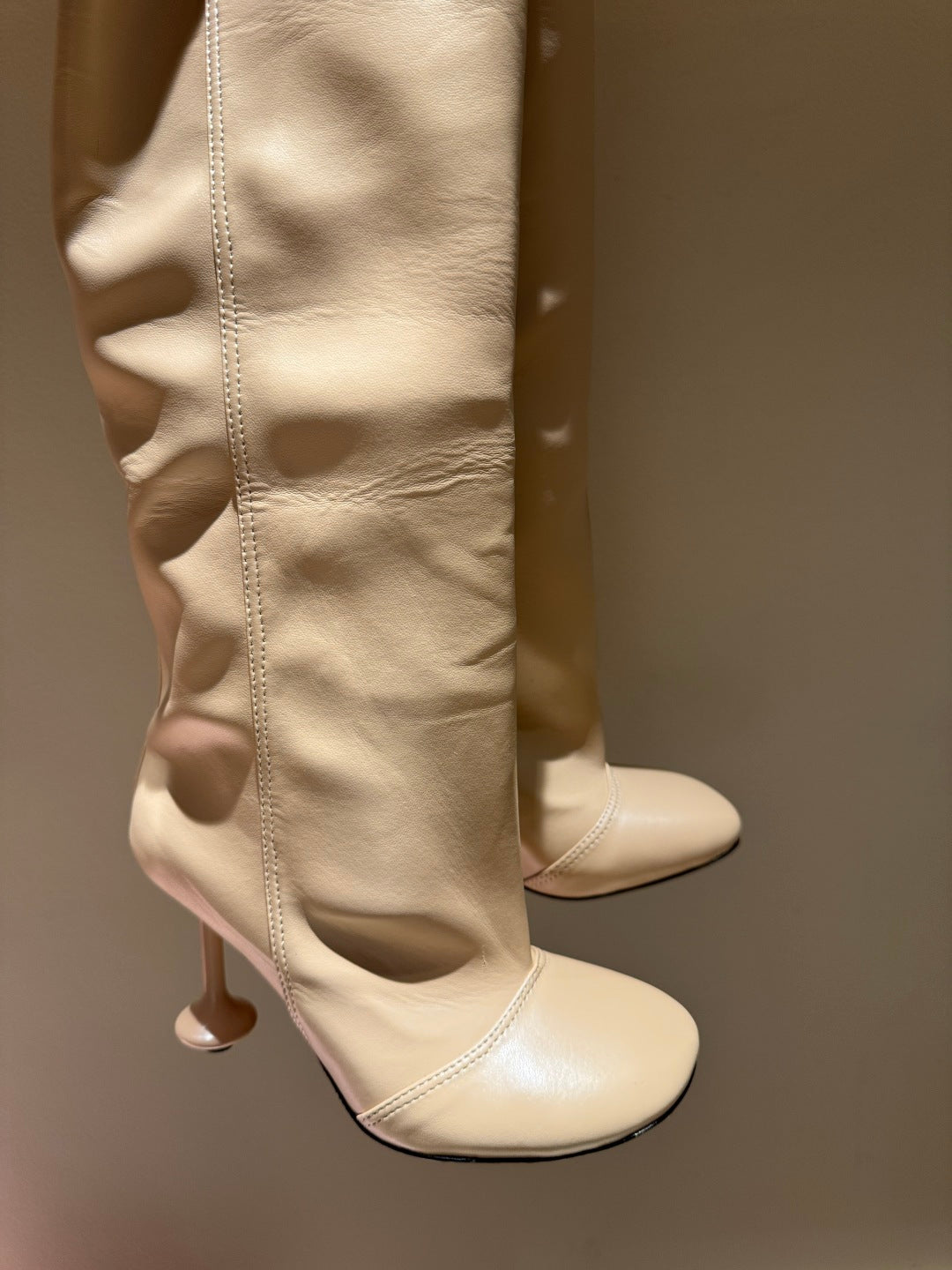 Loewe Classic Pleated Trouser Knee-High Boots