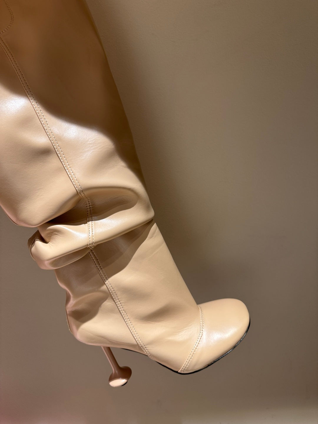 Loewe Classic Pleated Trouser Knee-High Boots