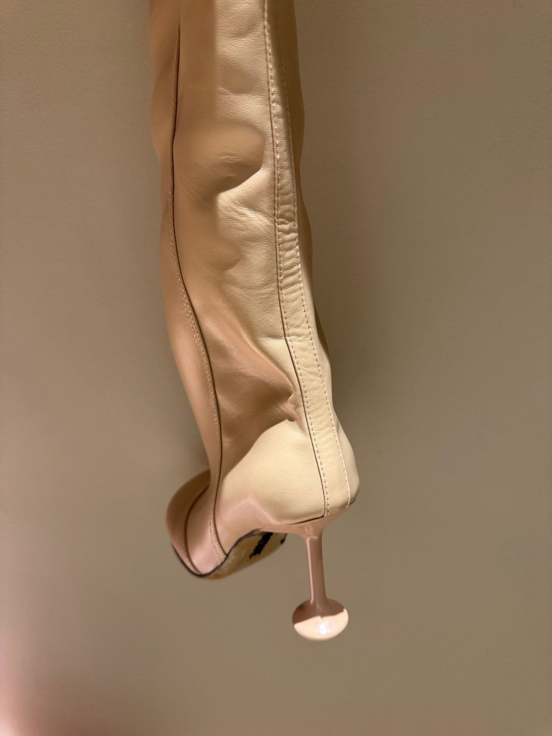 Loewe Classic Pleated Trouser Knee-High Boots