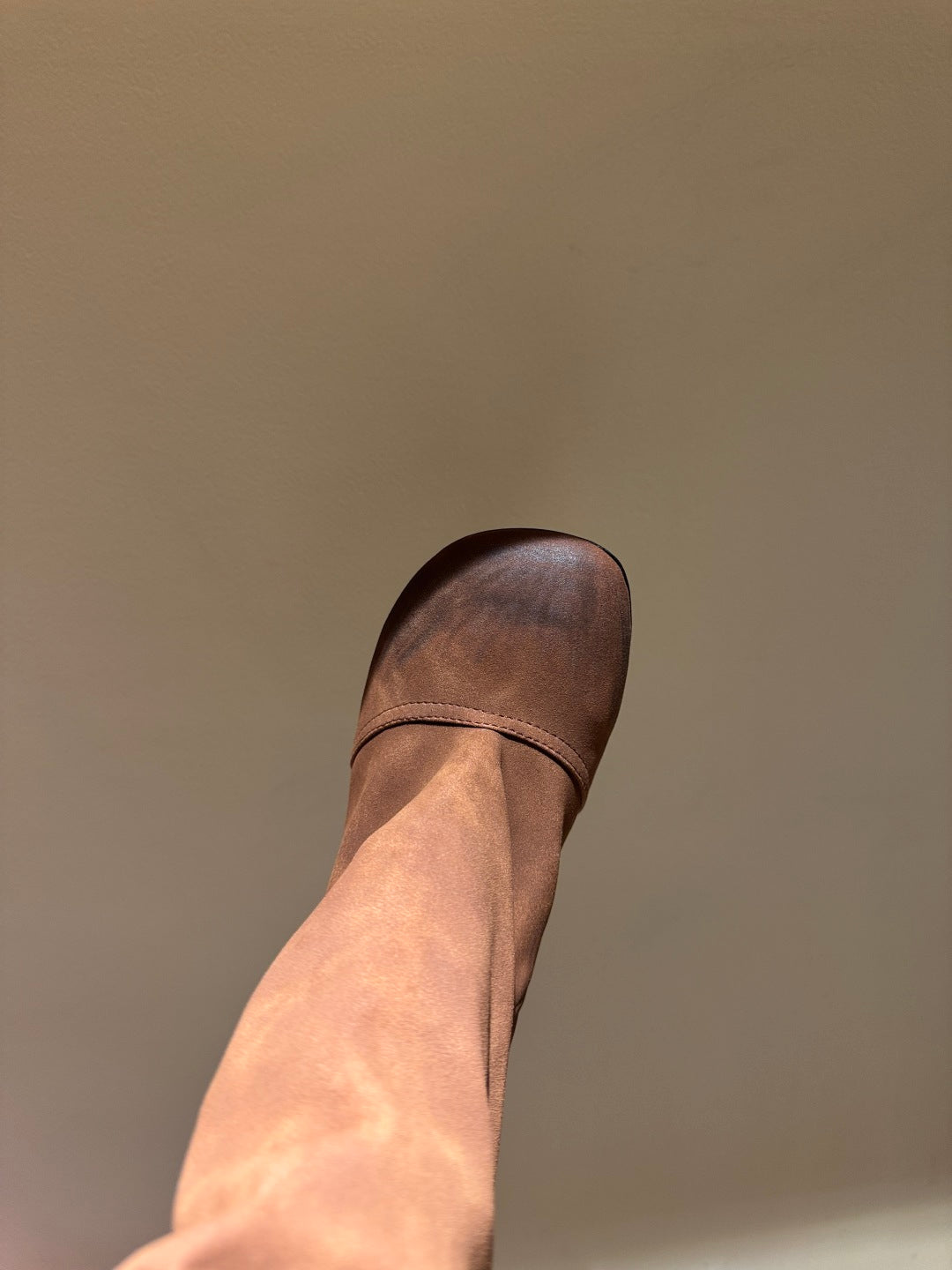 Loewe Classic Pleated Trouser Knee-High Boots