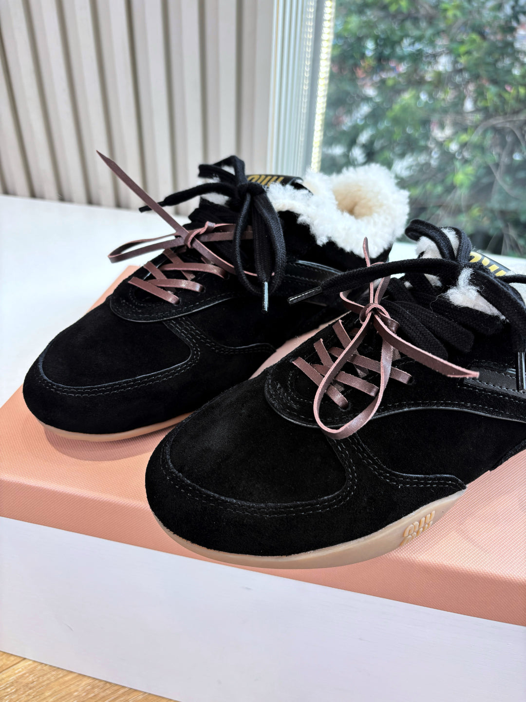 Miu Miu x New Balance 530 Collaboration Sneakers