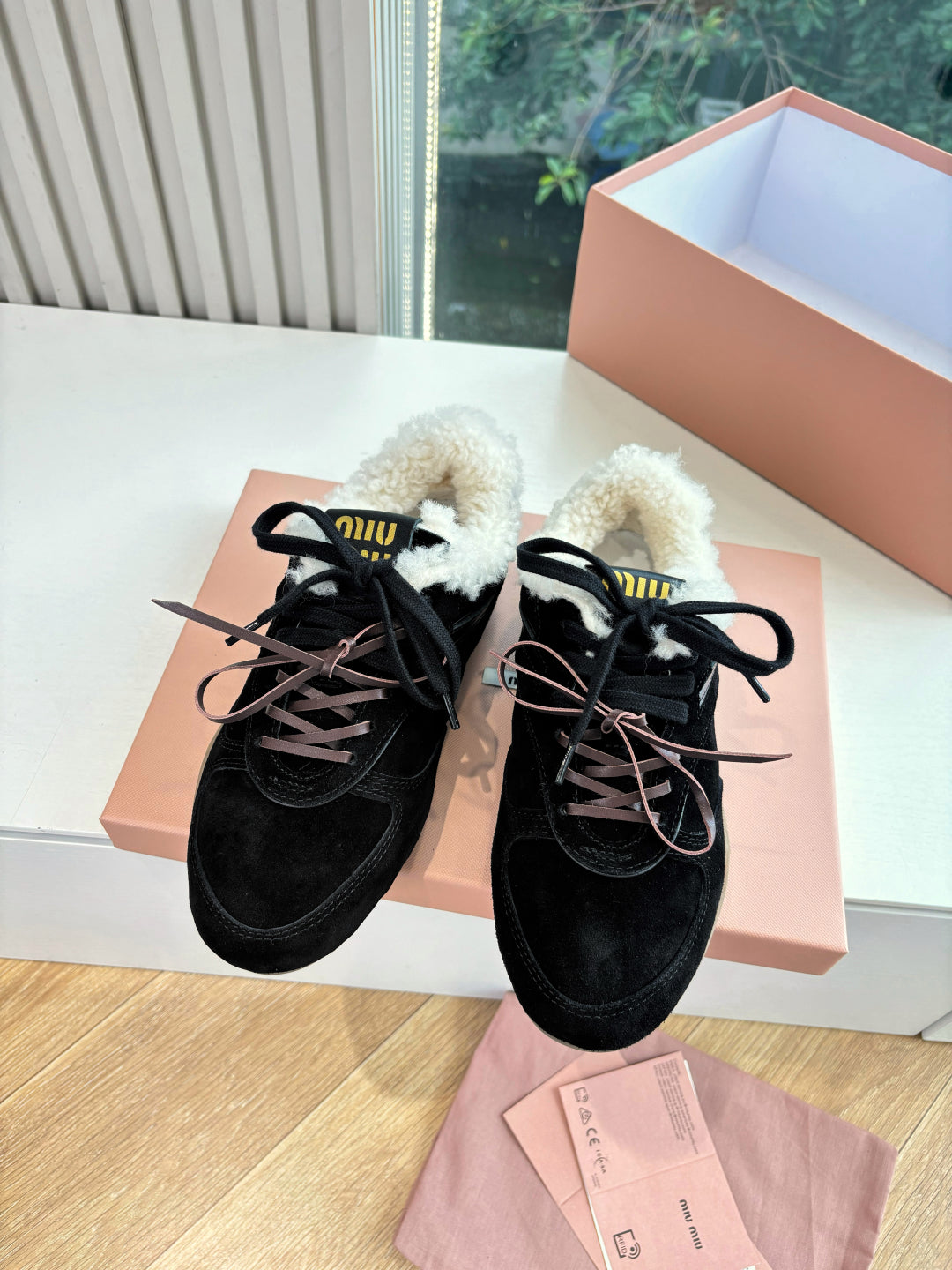 Miu Miu x New Balance 530 Collaboration Sneakers