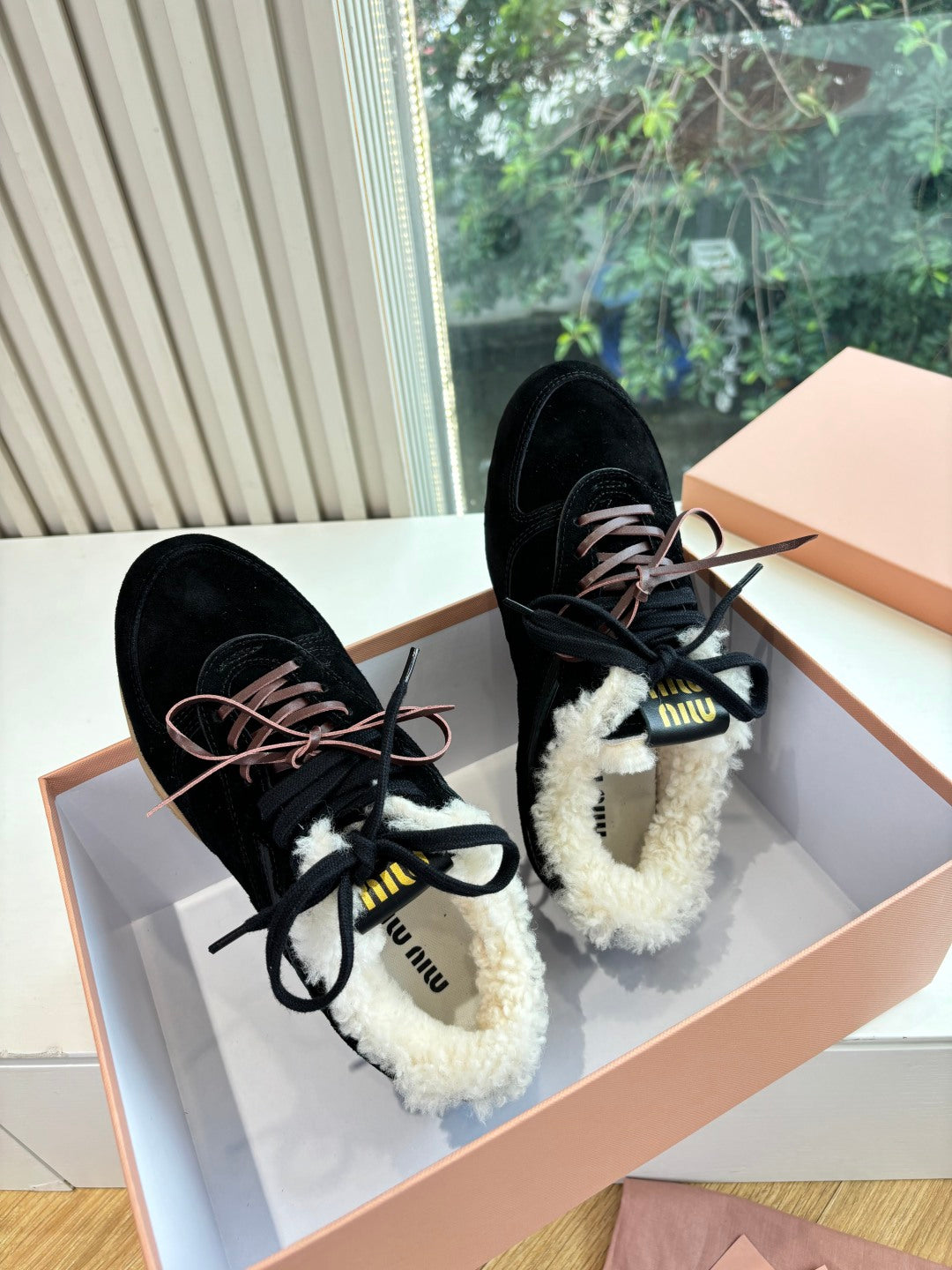Miu Miu x New Balance 530 Collaboration Sneakers