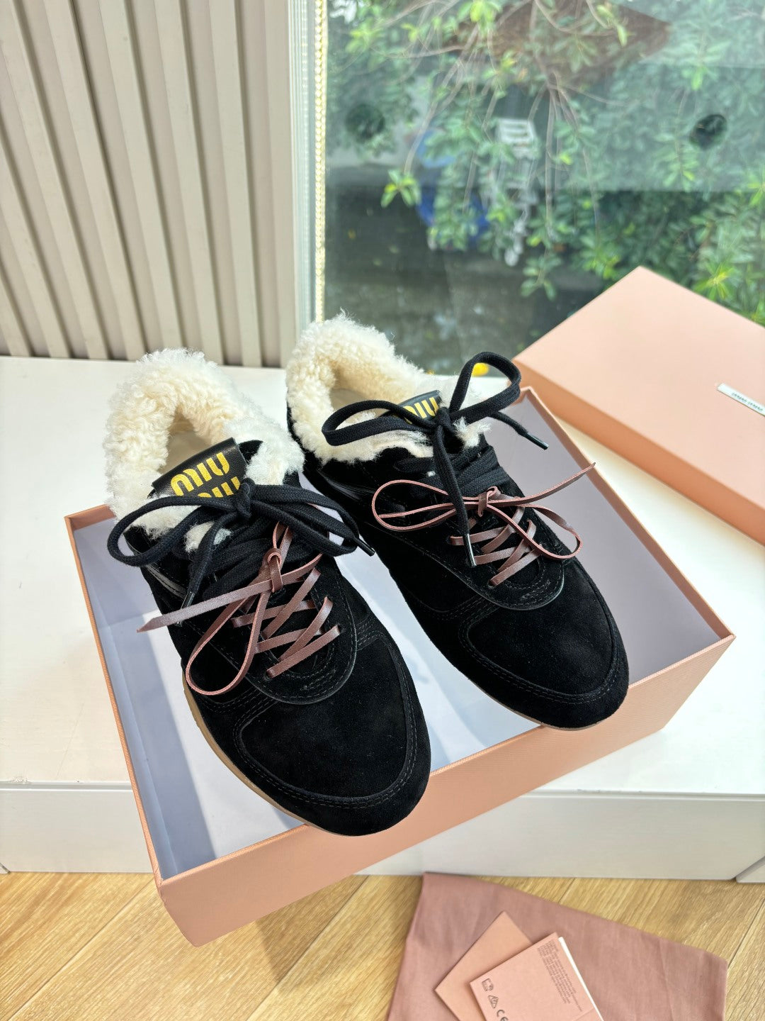 Miu Miu x New Balance 530 Collaboration Sneakers