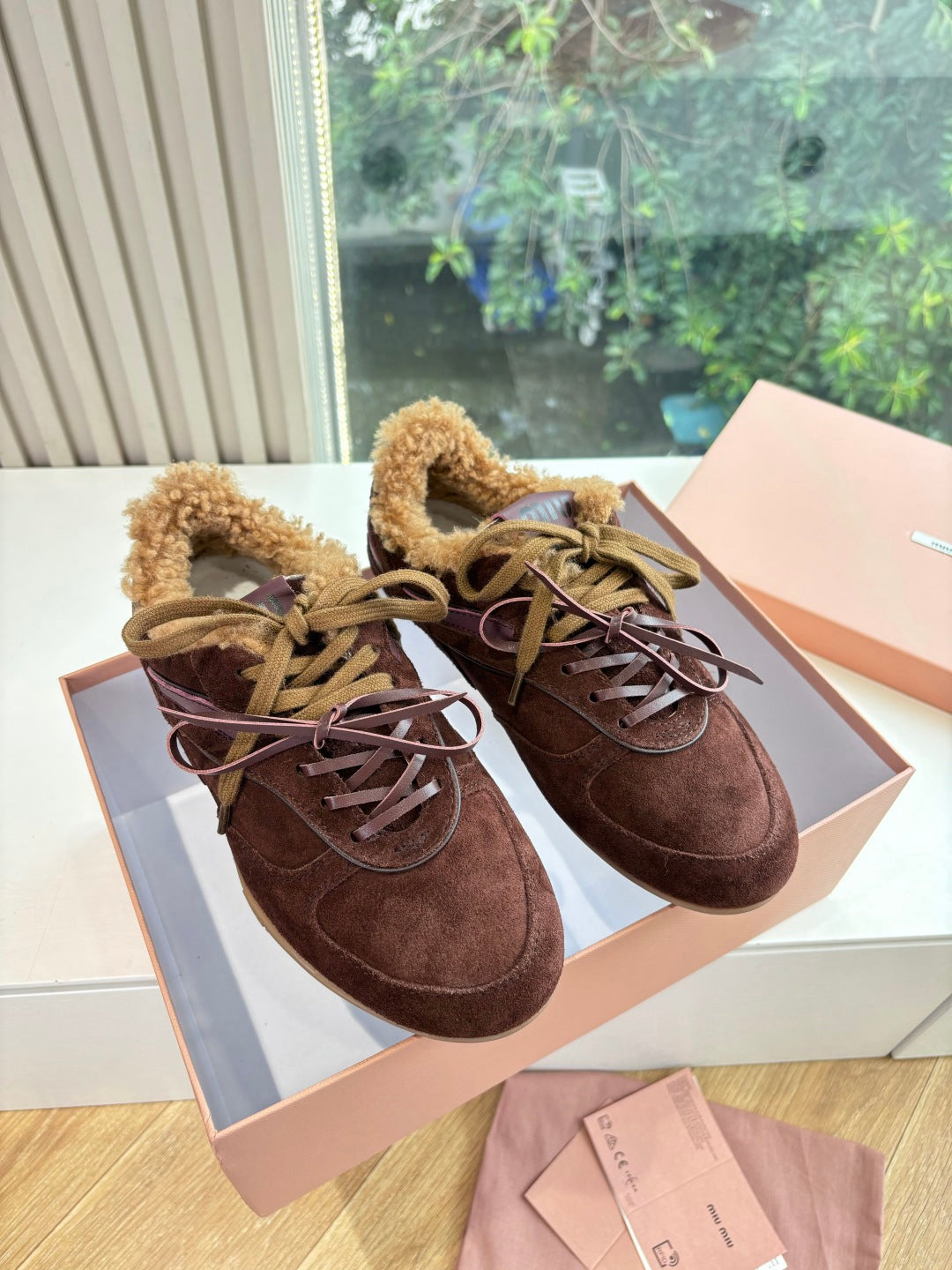 Miu Miu x New Balance 530 Collaboration Sneakers