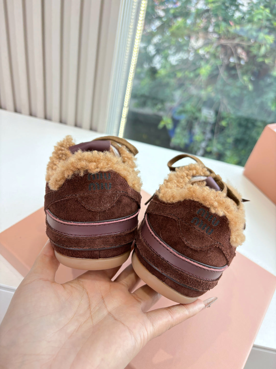 Miu Miu x New Balance 530 Collaboration Sneakers