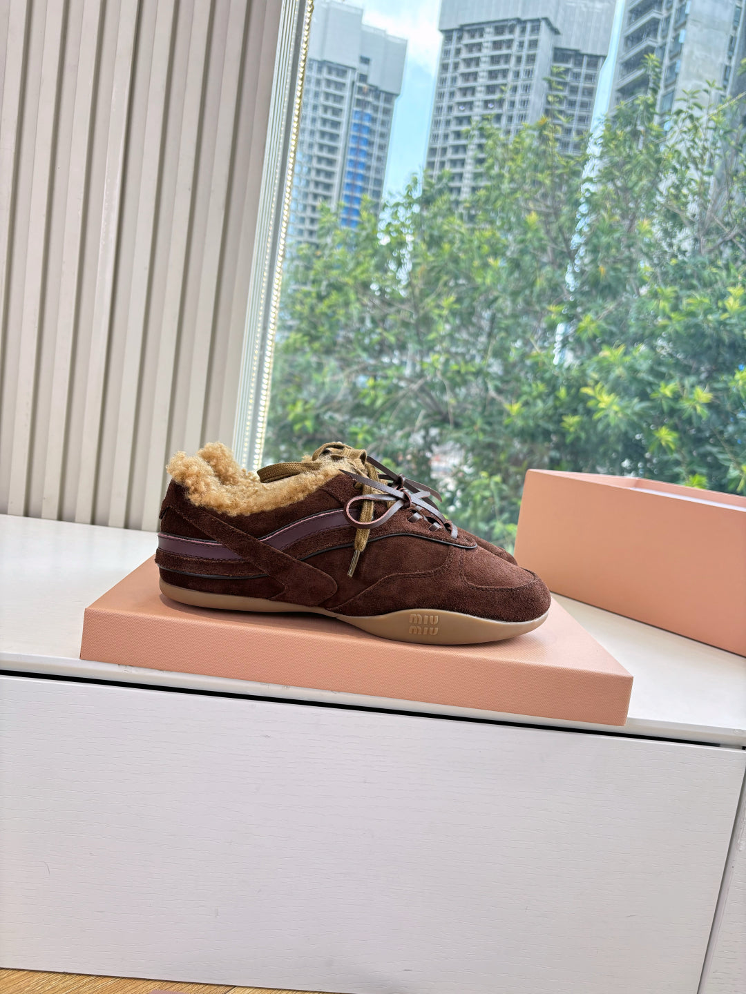 Miu Miu x New Balance 530 Collaboration Sneakers