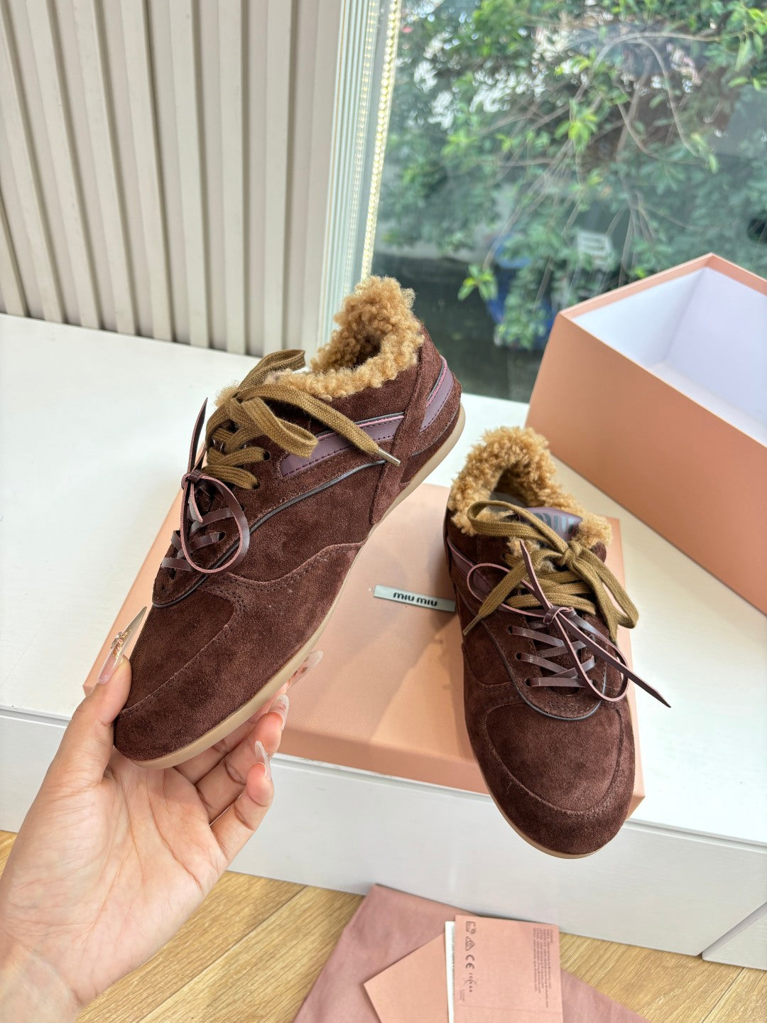 Miu Miu x New Balance 530 Collaboration Sneakers