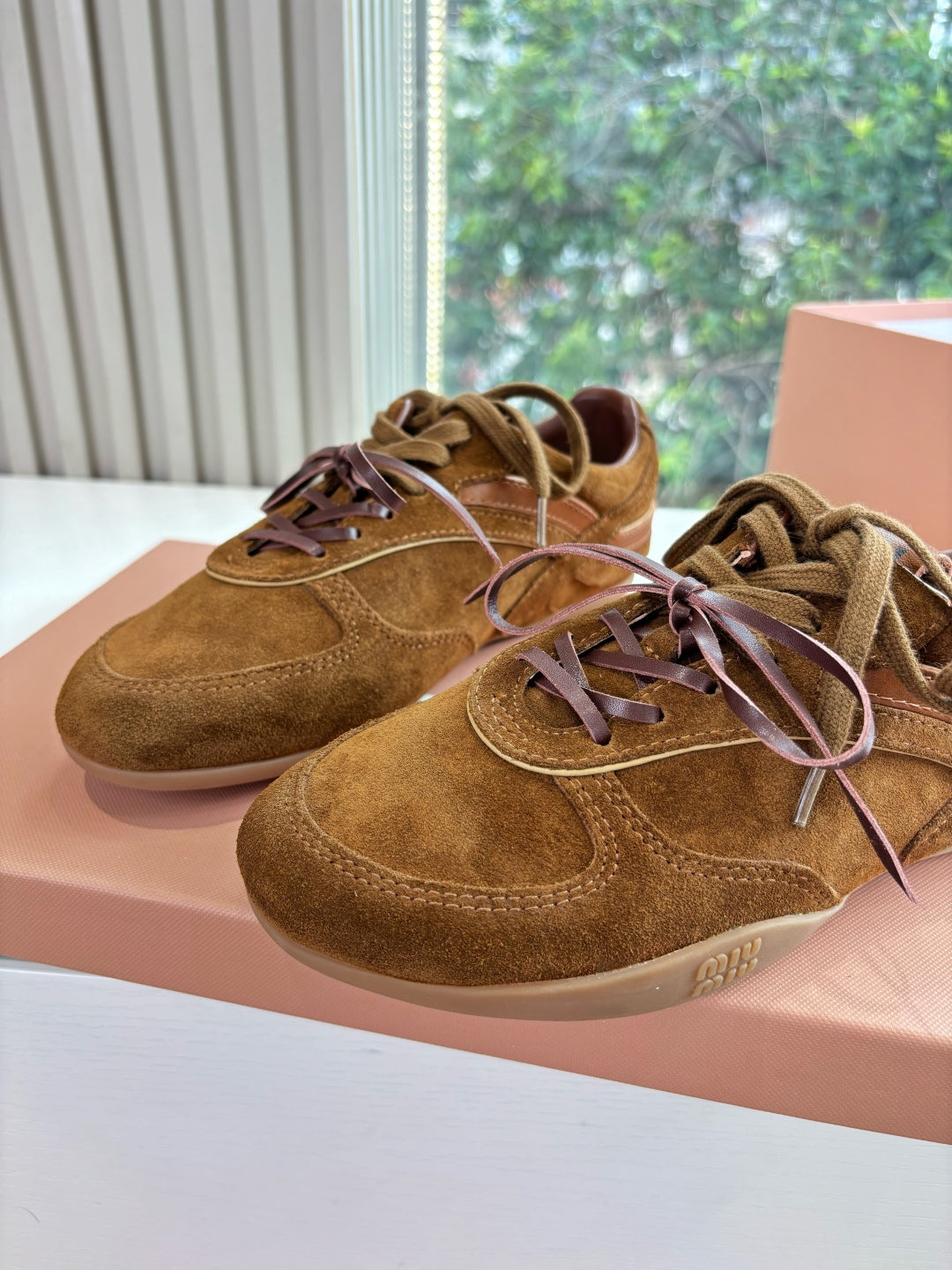 Miu Miu x New Balance 530 Collaboration Sneakers