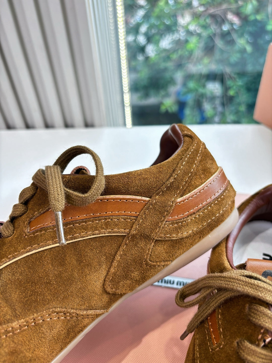 Miu Miu x New Balance 530 Collaboration Sneakers