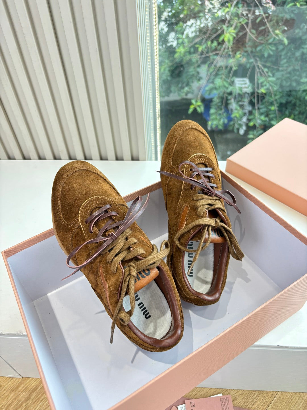 Miu Miu x New Balance 530 Collaboration Sneakers