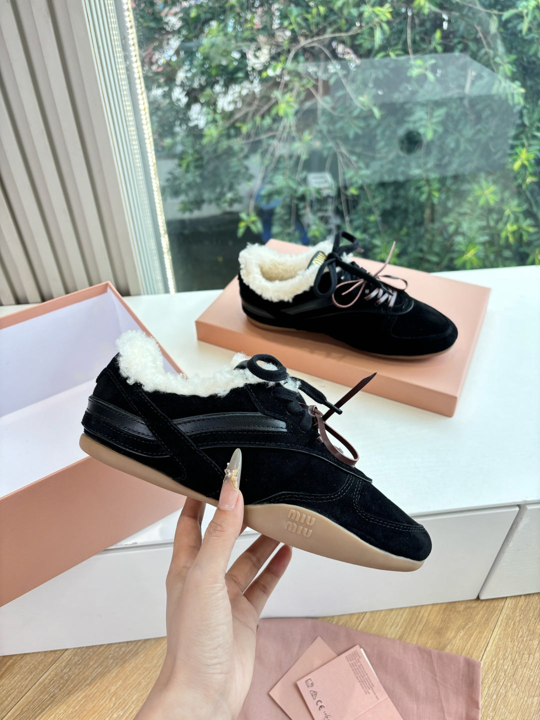 Miu Miu x New Balance 530 Collaboration Sneakers
