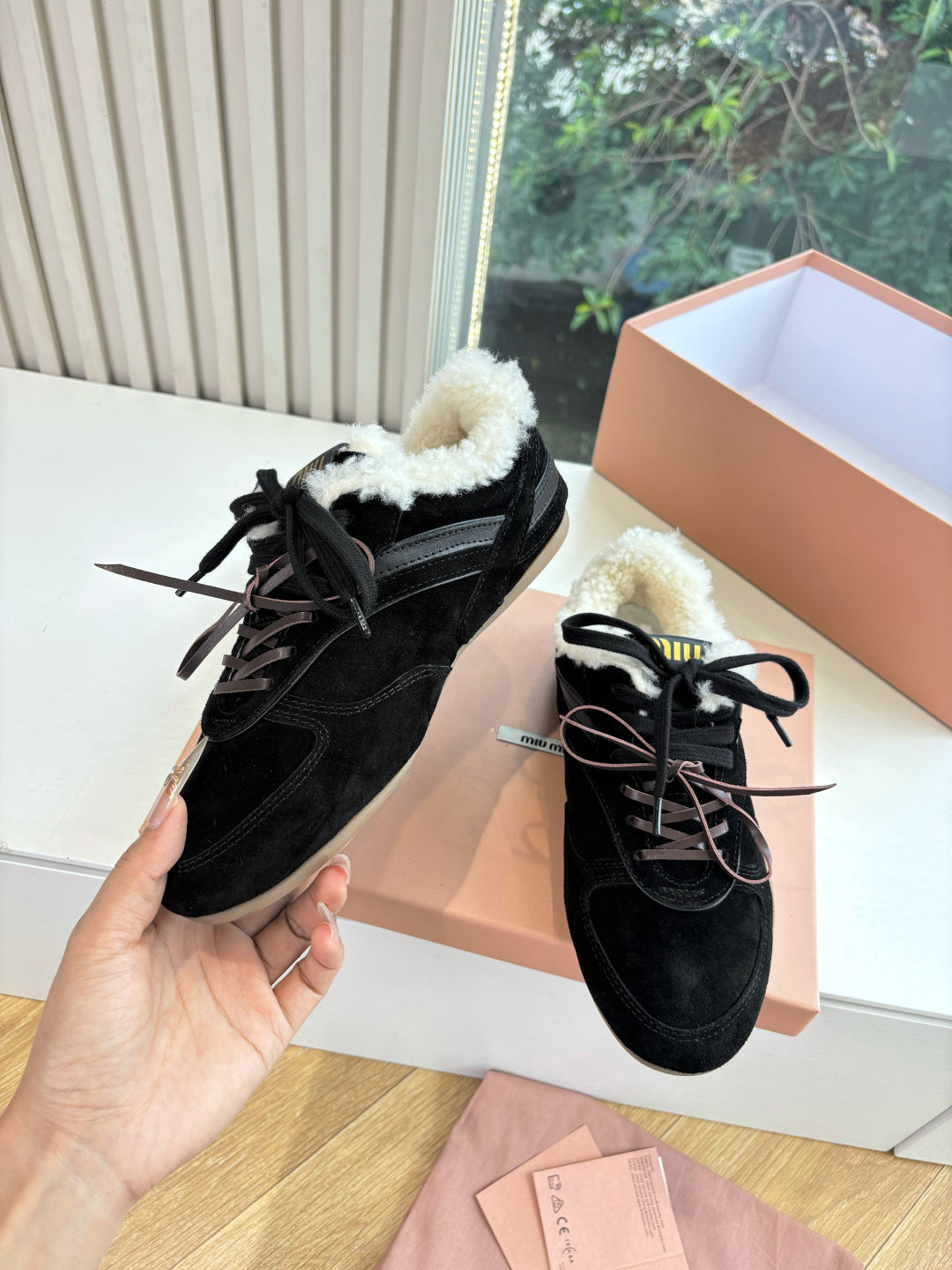 Miu Miu x New Balance 530 Collaboration Sneakers