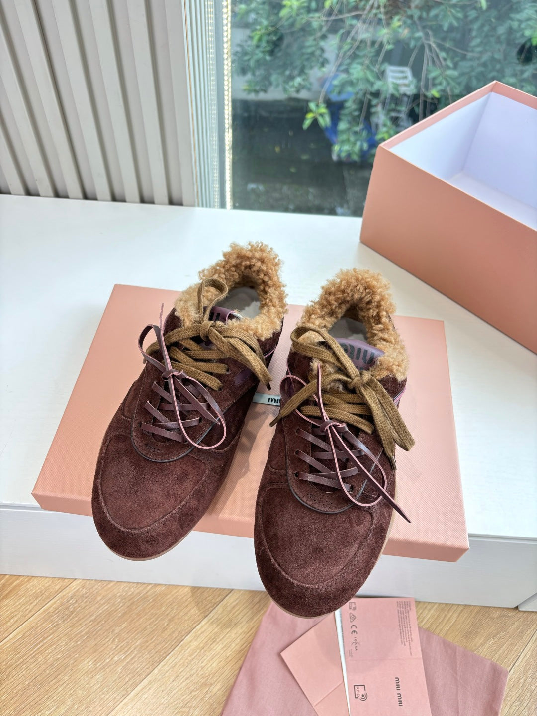 Miu Miu x New Balance 530 Collaboration Sneakers