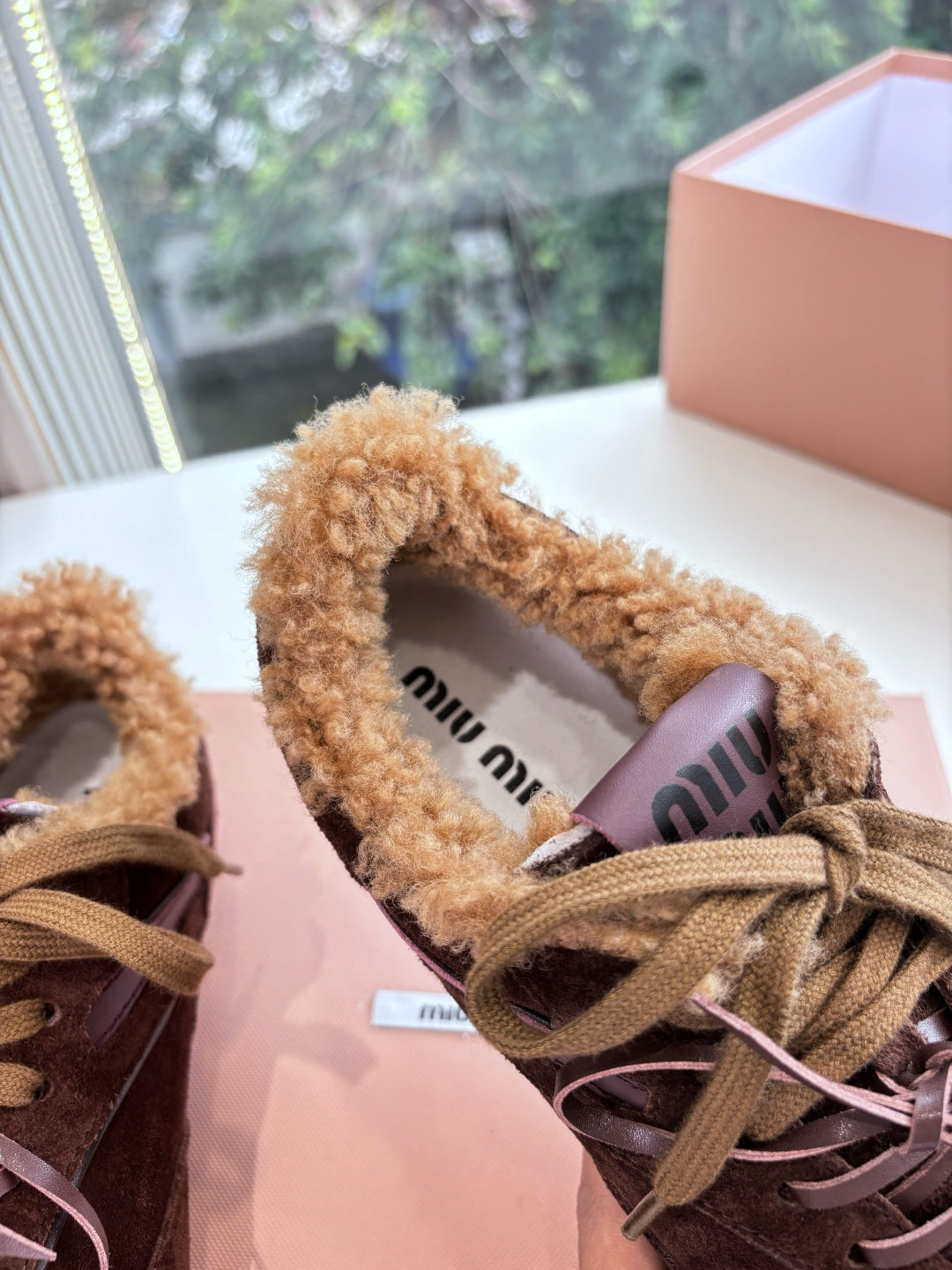 Miu Miu x New Balance 530 Collaboration Sneakers