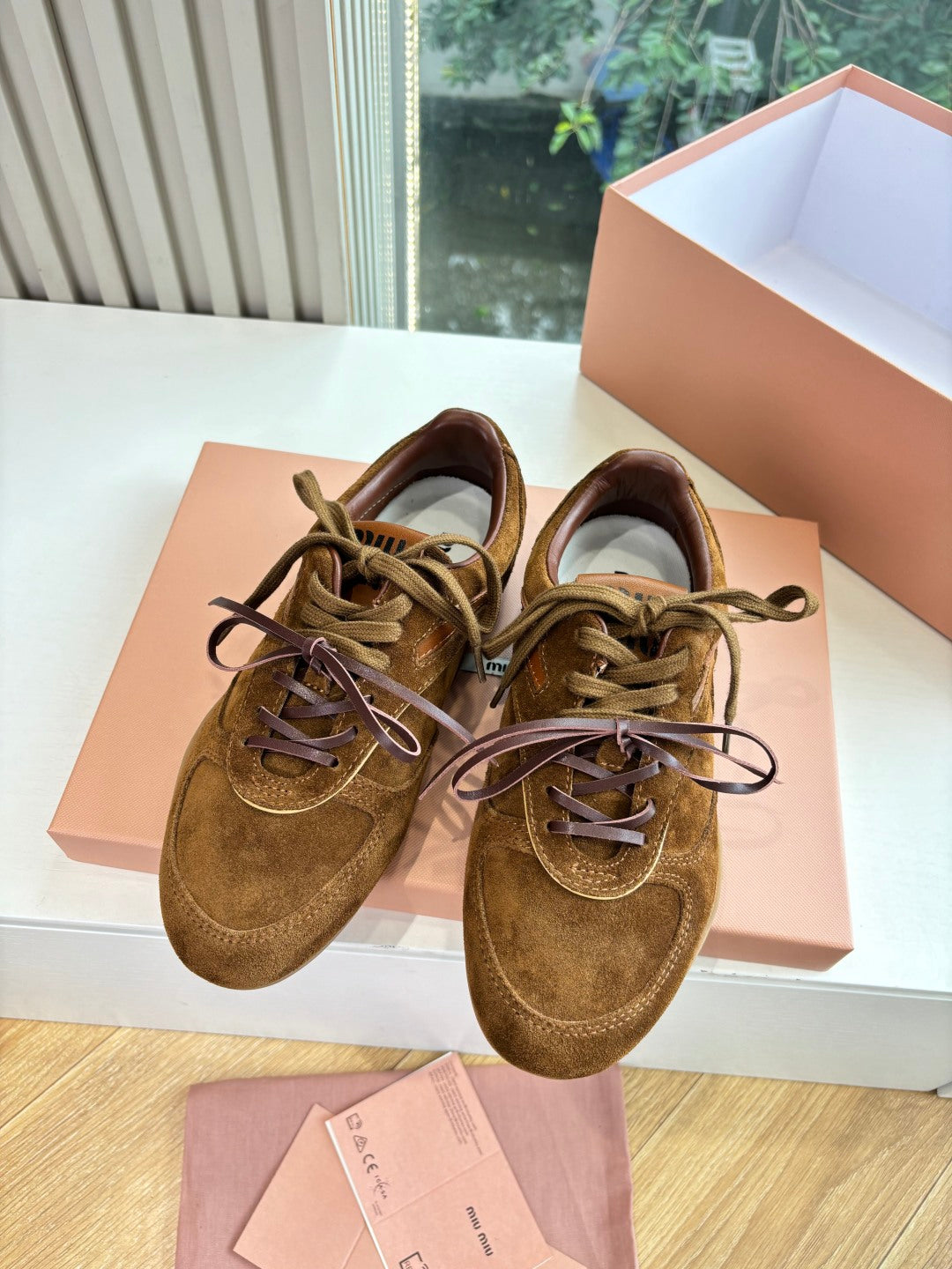 Miu Miu x New Balance 530 Collaboration Sneakers