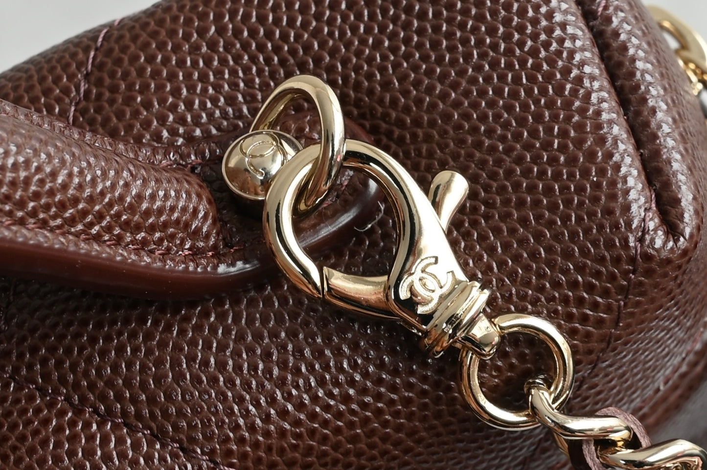 Chanel 25K Large Quilted Lunchbox Shoulder Bag