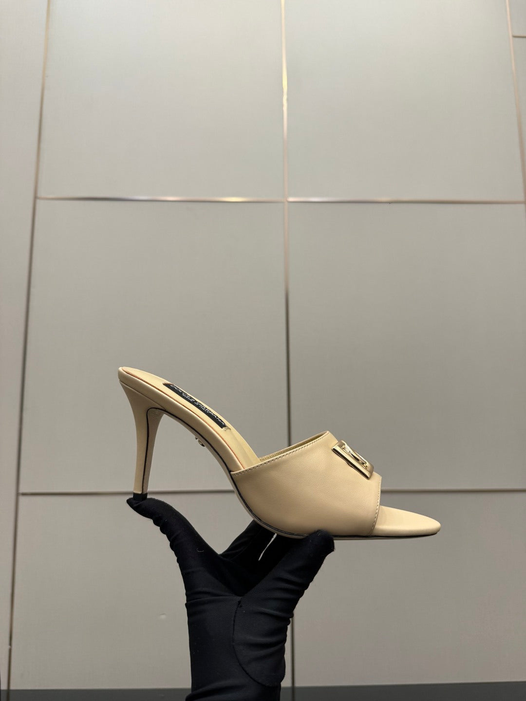 Dolce & Gabbana DG Buckle Heeled Sandals
