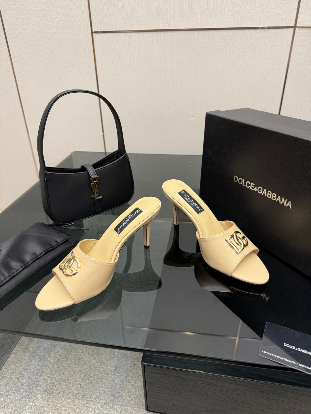 Dolce & Gabbana DG Buckle Heeled Sandals