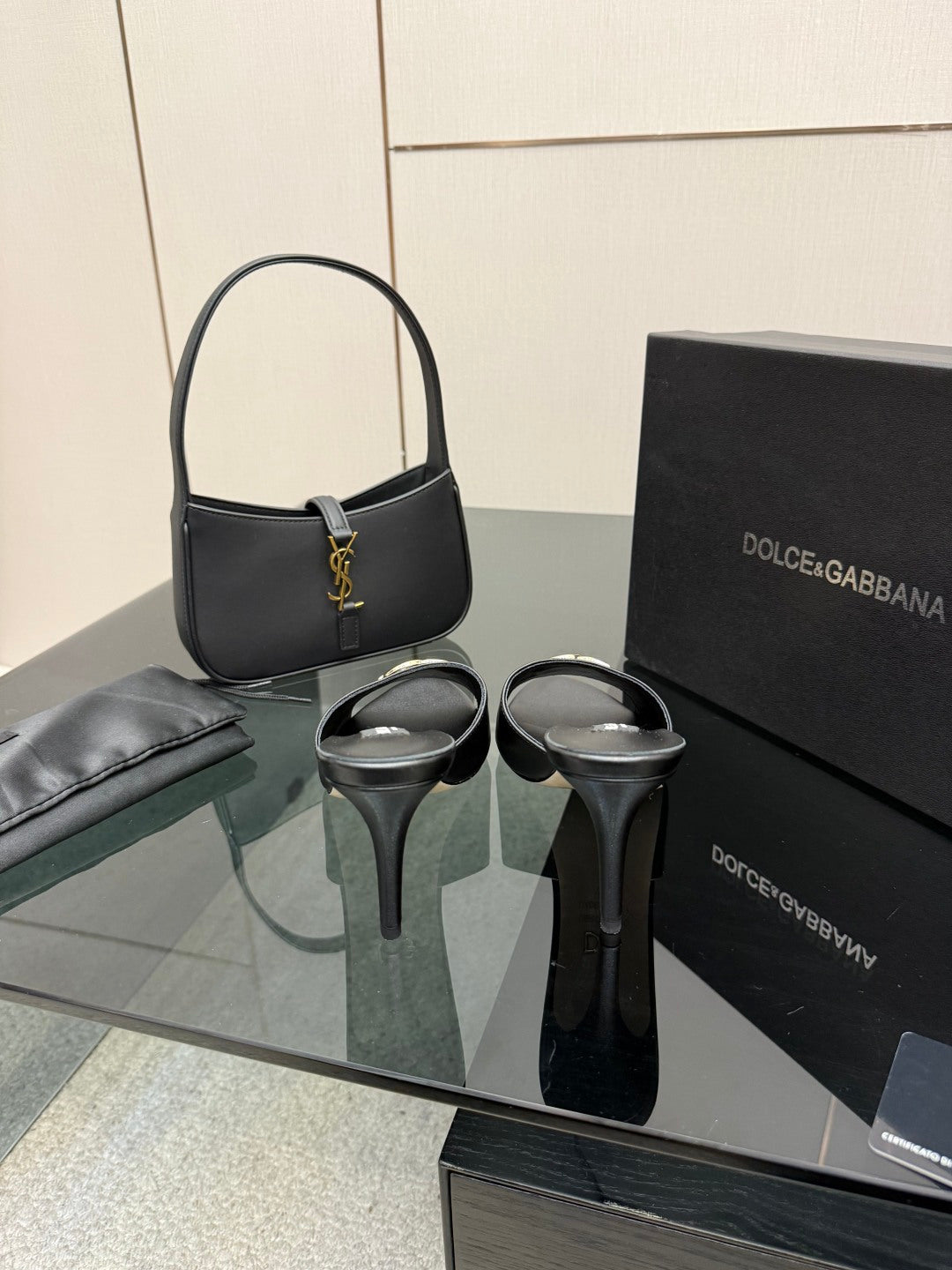 Dolce & Gabbana DG Buckle Heeled Sandals