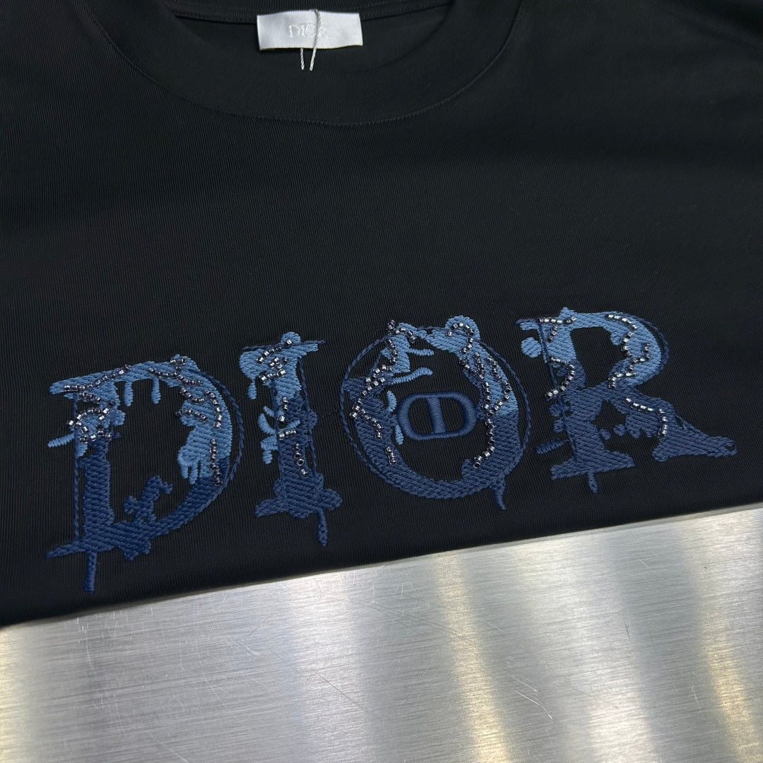 Dior 3D Logo High-Count Cotton T-Shirt – 2026SS