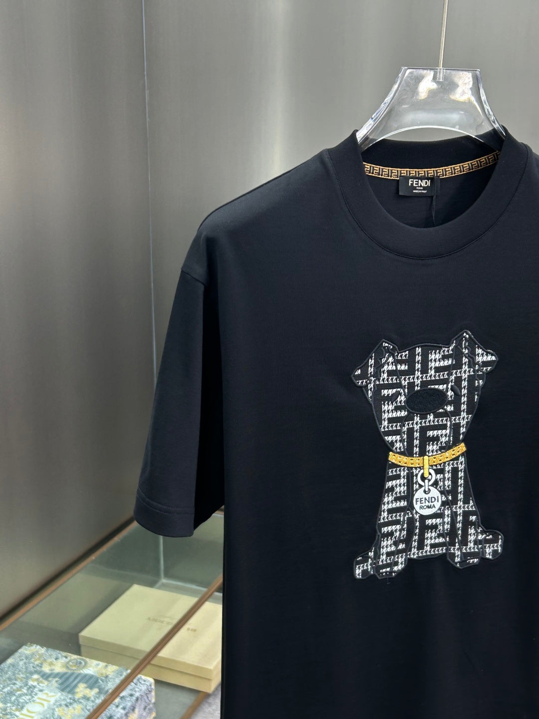 Fendi Logo and Graphic Cotton T-Shirt – 2026SS