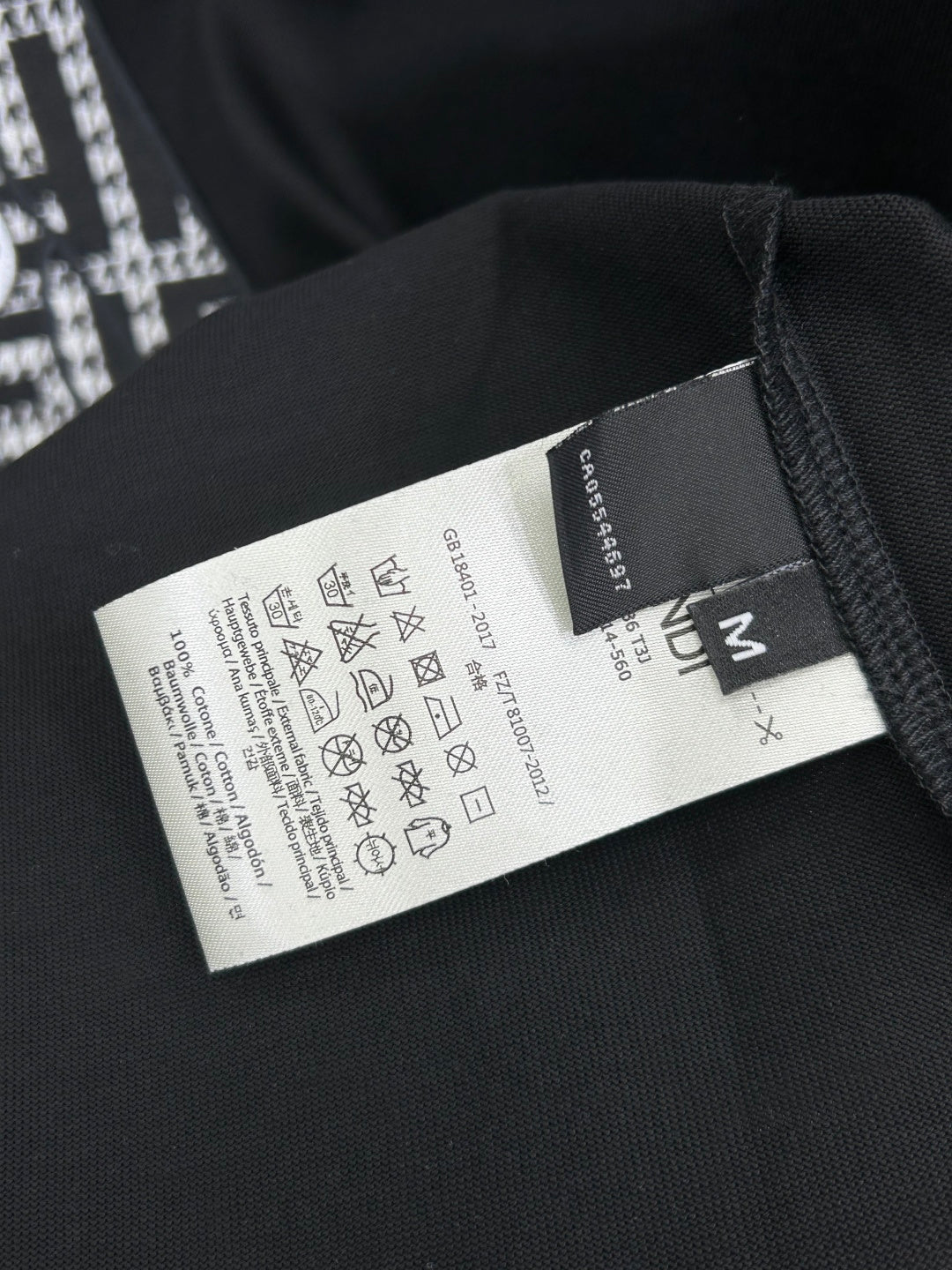 Fendi Logo and Graphic Cotton T-Shirt – 2026SS