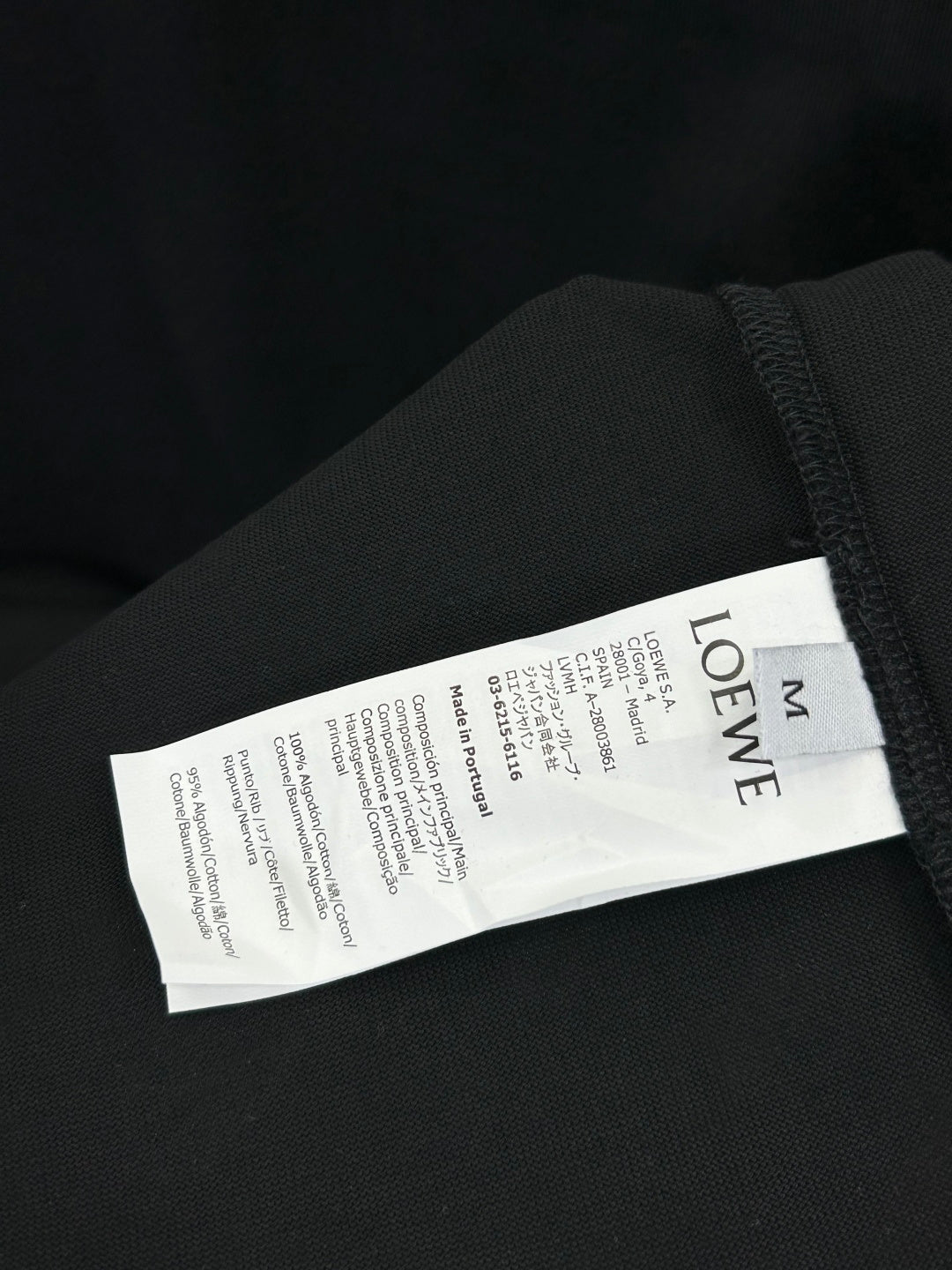 Loewe 3D Logo High-Count Cotton T-Shirt – 2026SS
