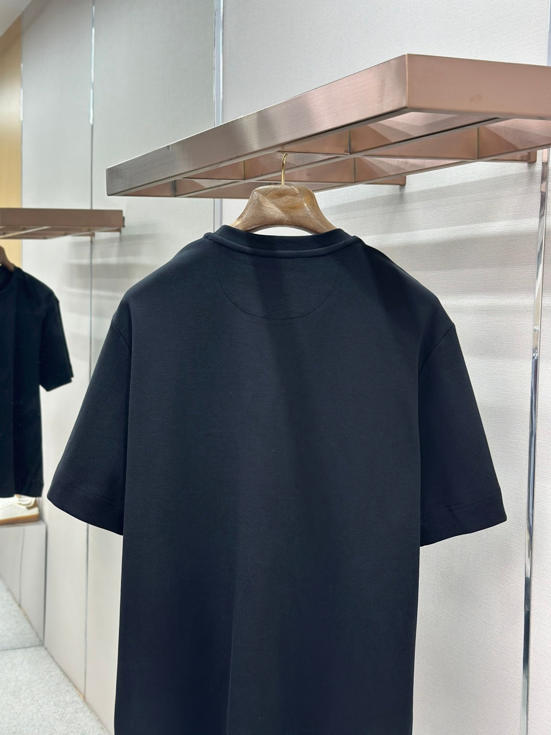 Fendi Roma Logo Zip Pocket T-Shirt
