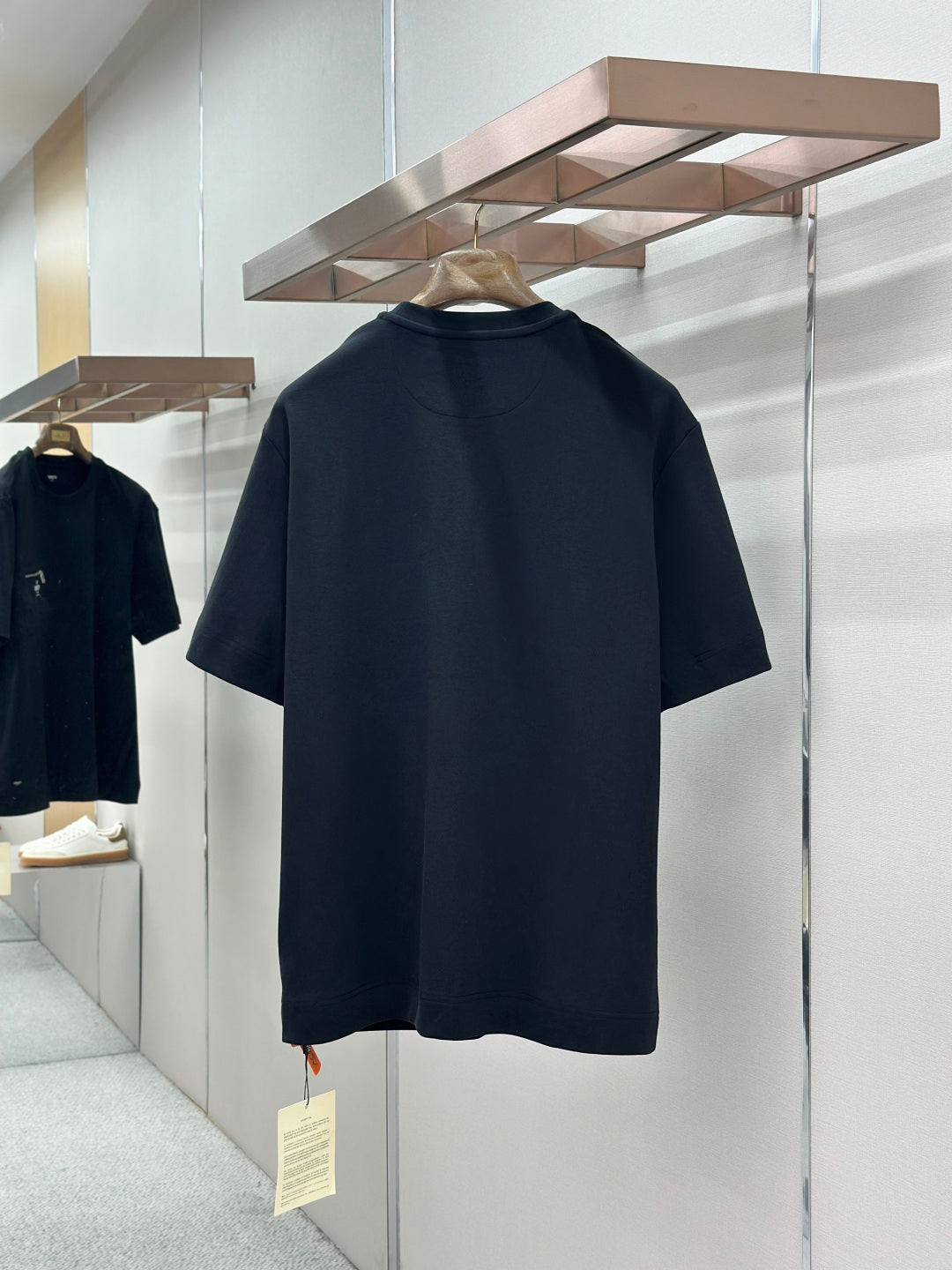 Fendi Roma Logo Zip Pocket T-Shirt