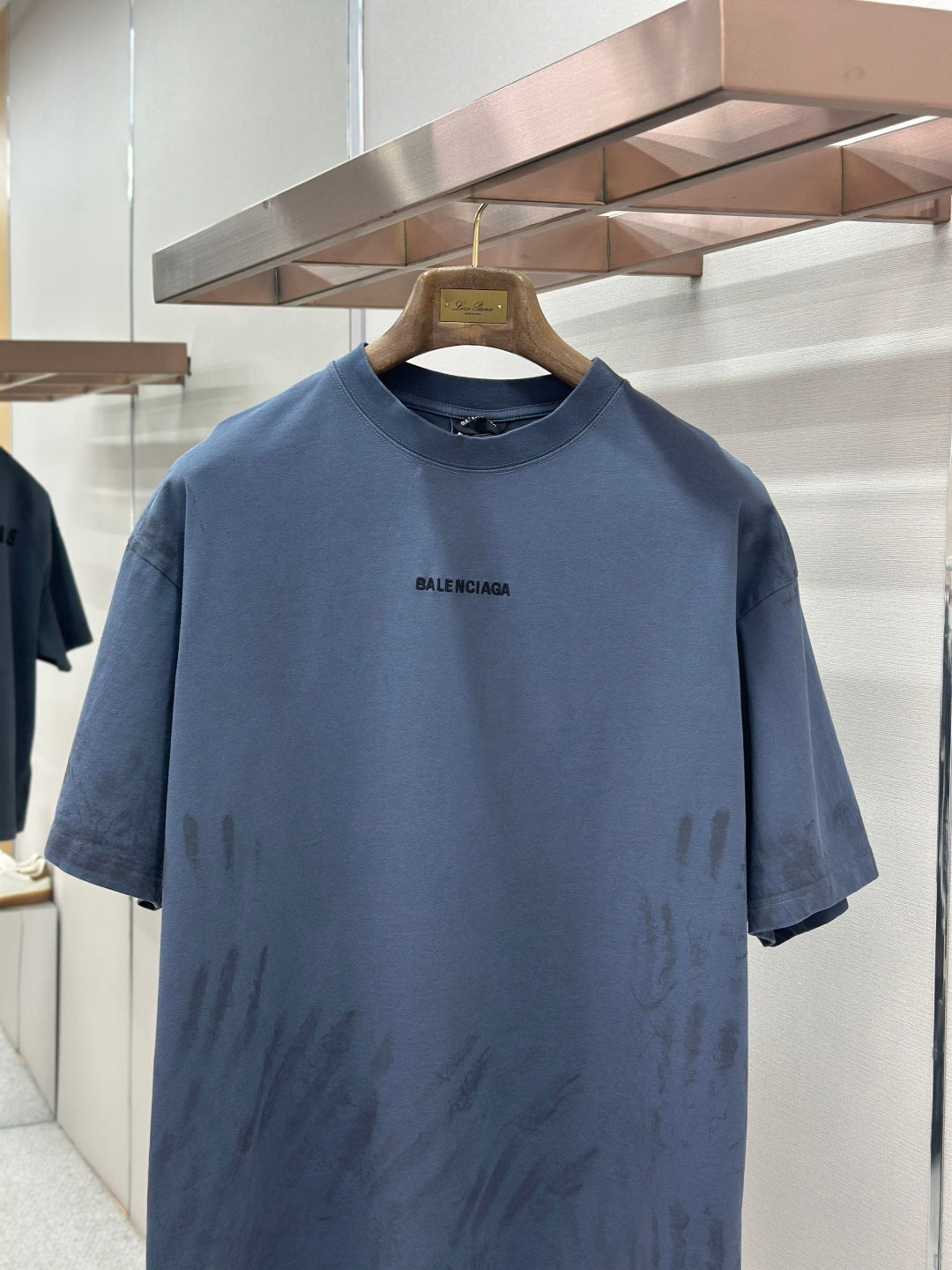 Balenciaga Graphic Faded Embroidered T-Shirt – 26SS