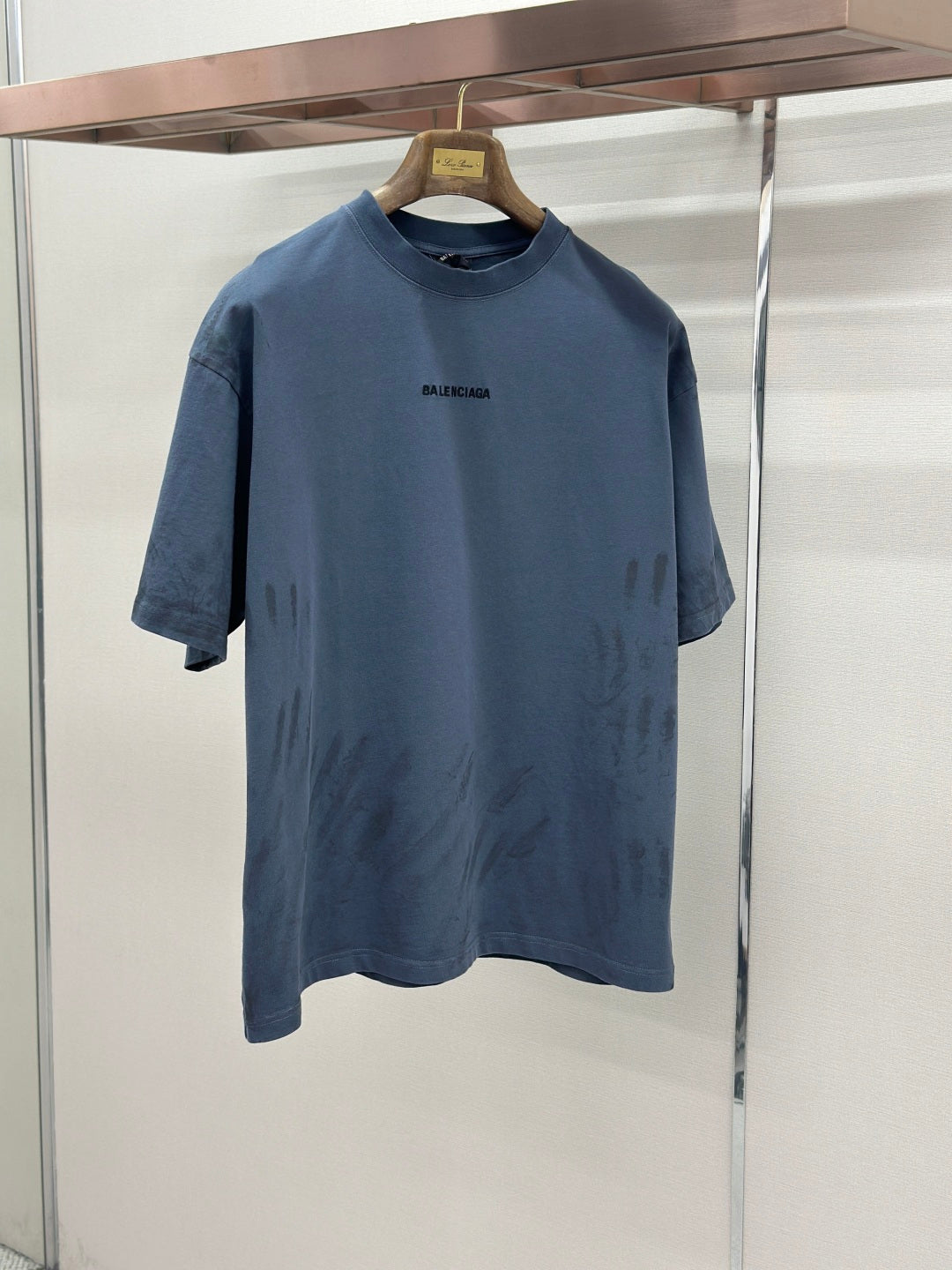 Balenciaga Graphic Faded Embroidered T-Shirt – 26SS