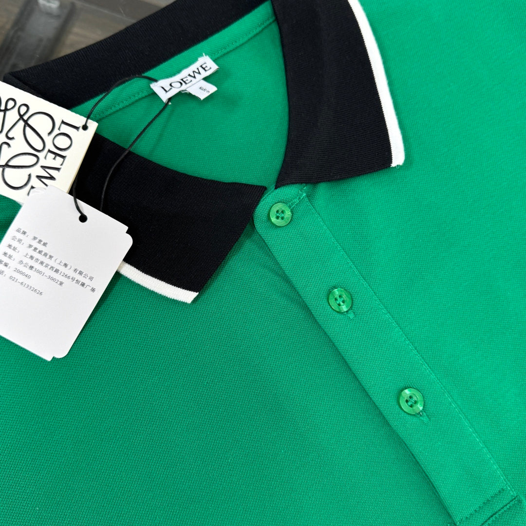 Loewe Business Casual Short-Sleeved Polo Shirt – 2026SS