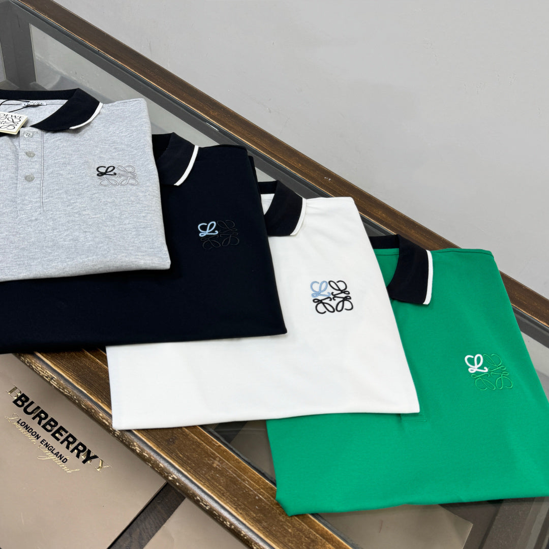 Loewe Business Casual Short-Sleeved Polo Shirt – 2026SS